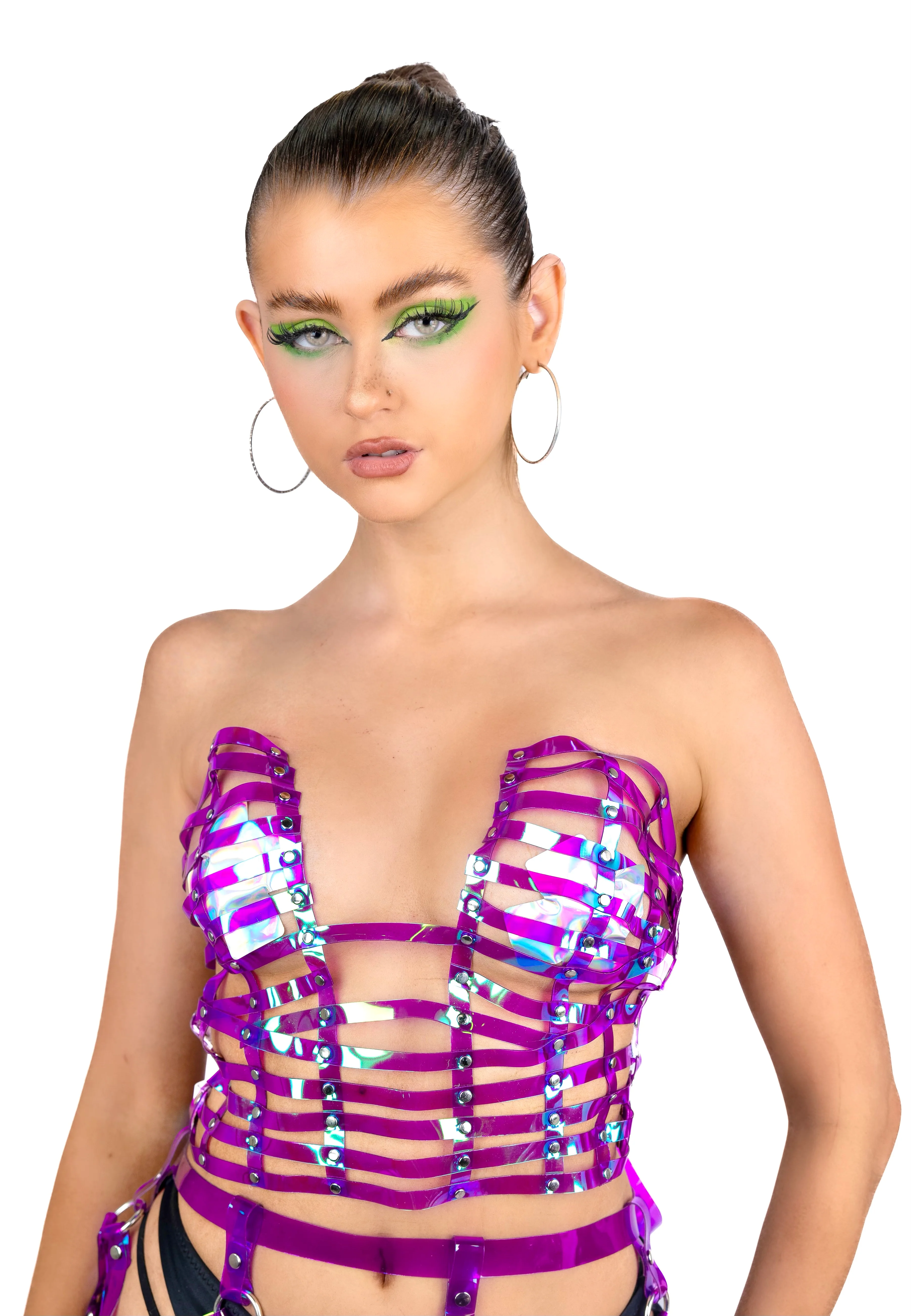 Amethyst Holographic Harness Set - Image 3