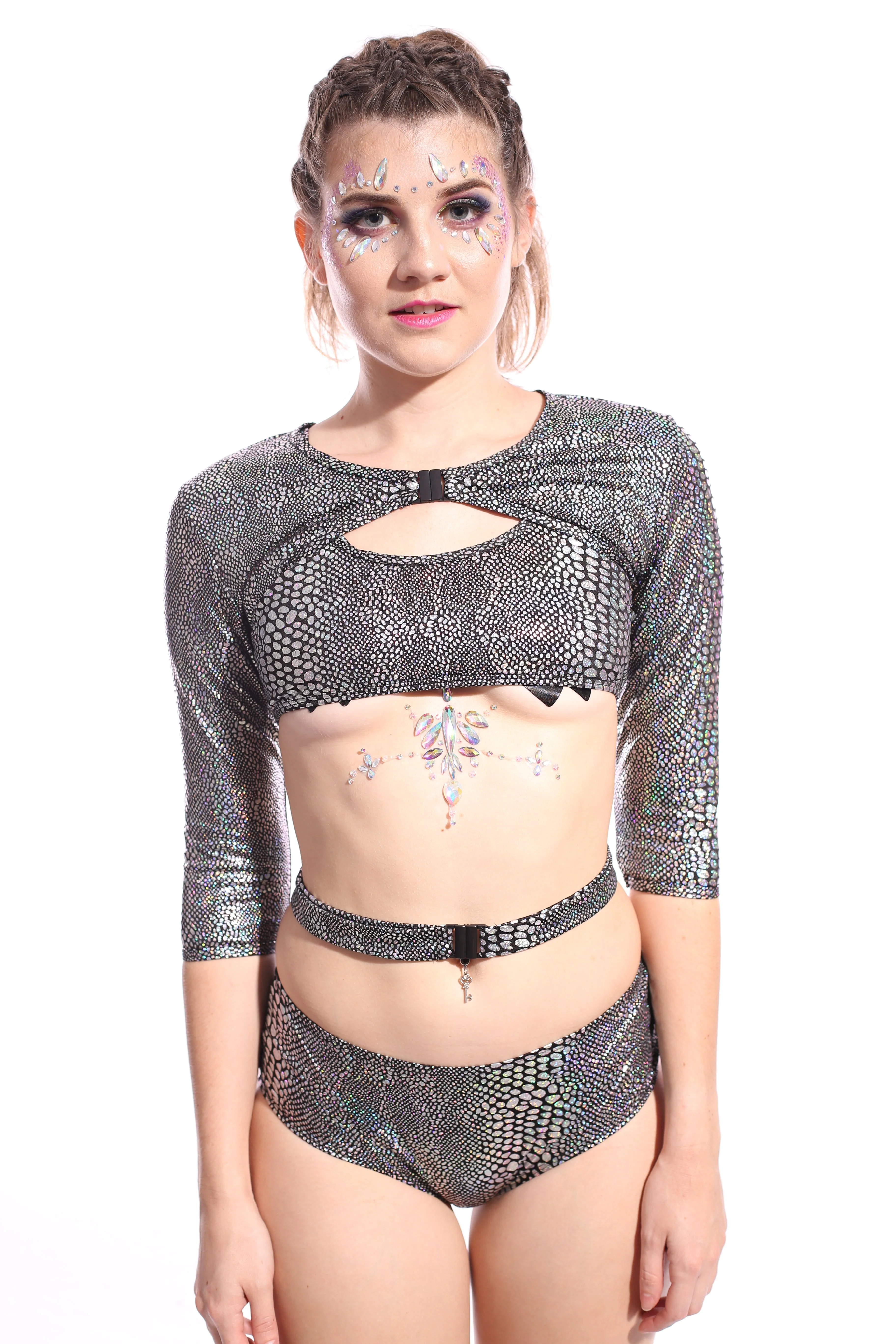 Anaconda Low Waist Bottom/Booty Shorts - Image 4