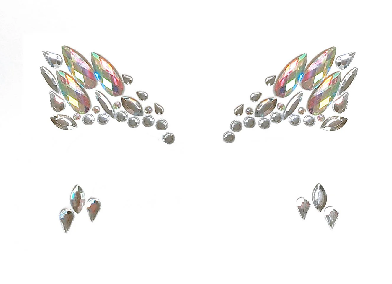 Angel Rhinestone Crystal Face Jewels - Image 2