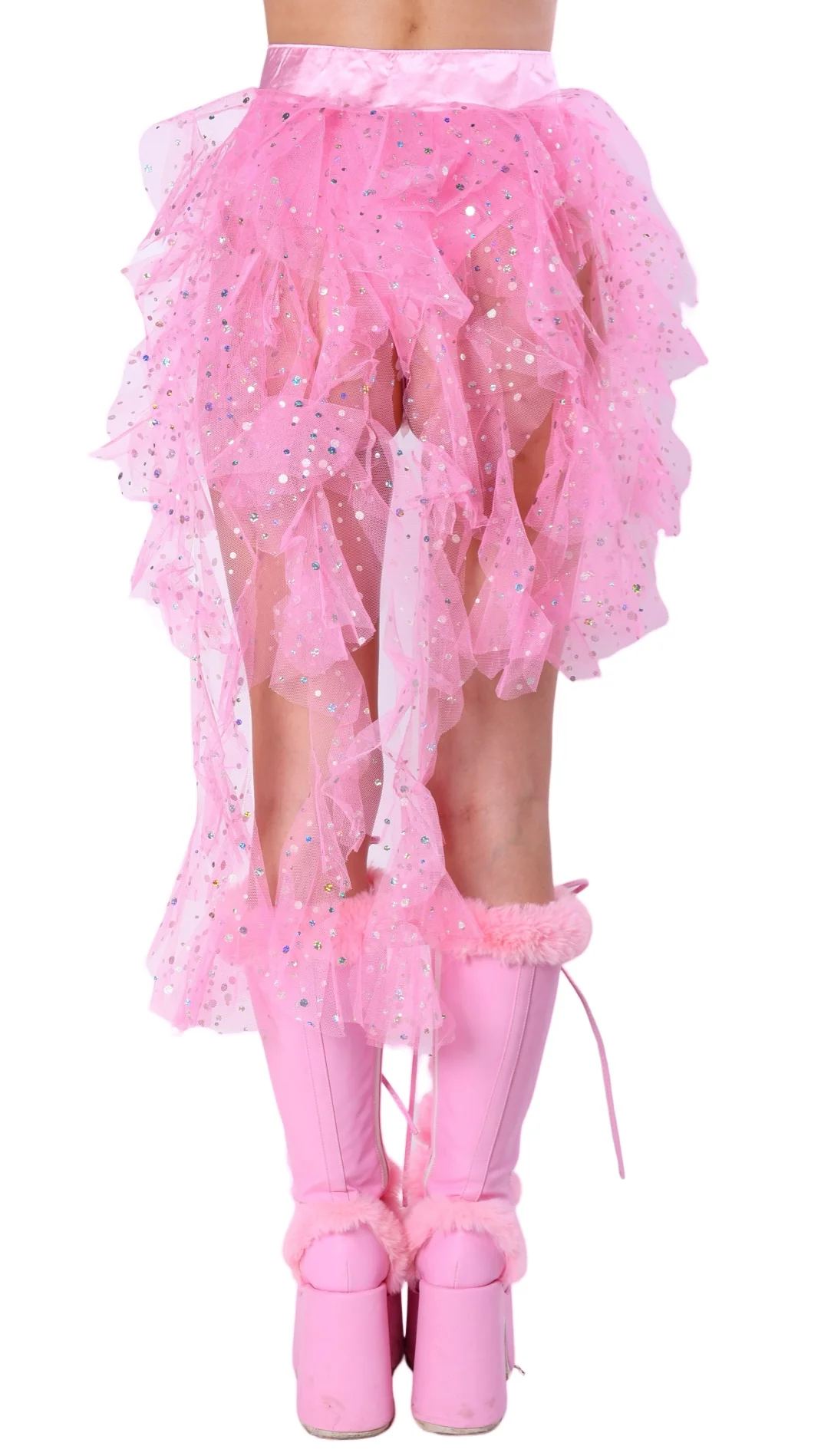 Barbie Doll Pink Long Skirt - Image 3