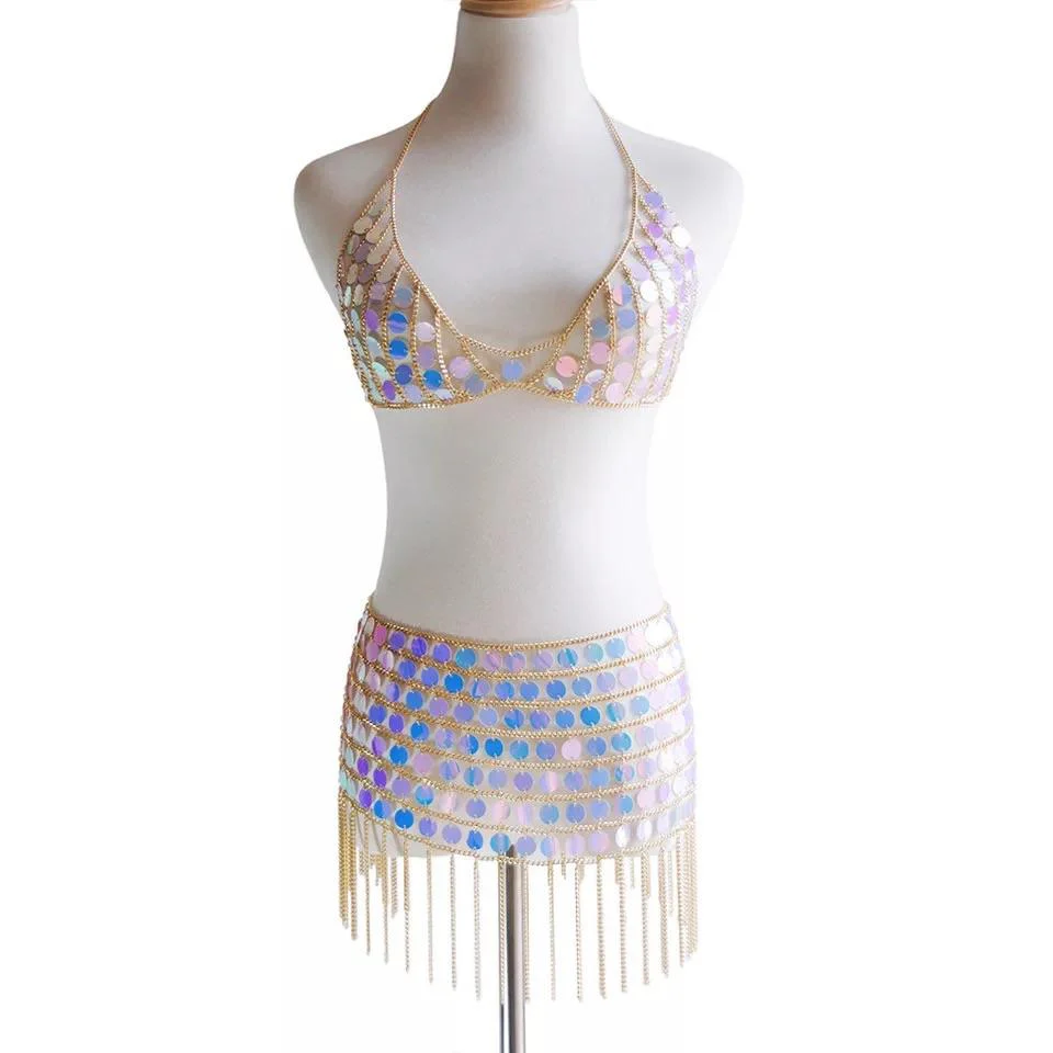 BB Blue Crystal Fairy Chain Set - Image 5