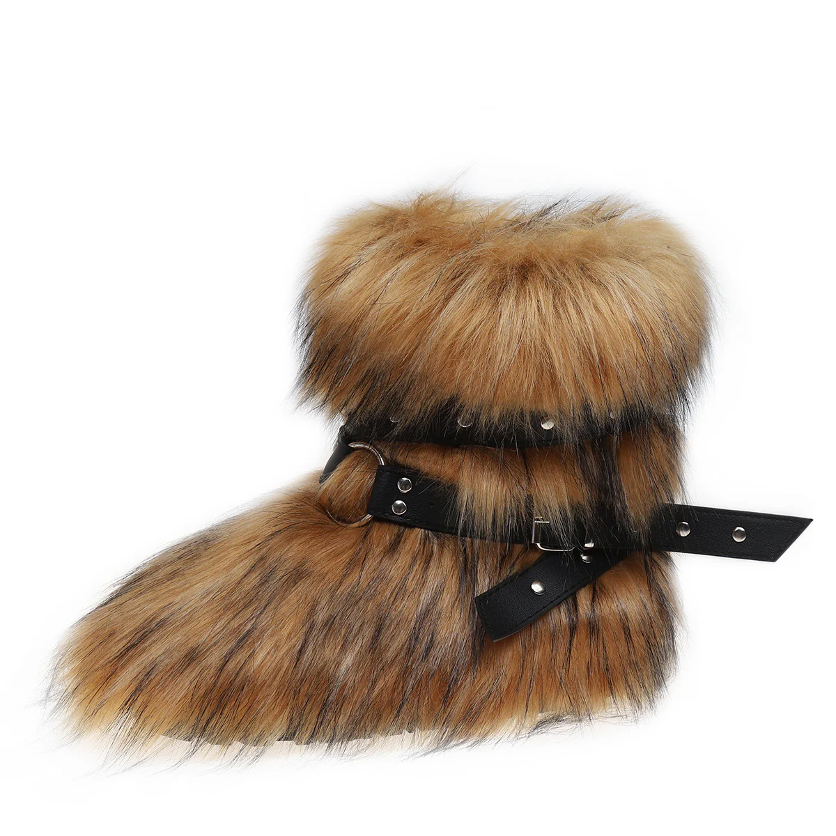 Bear Funky Fuzzy Boots