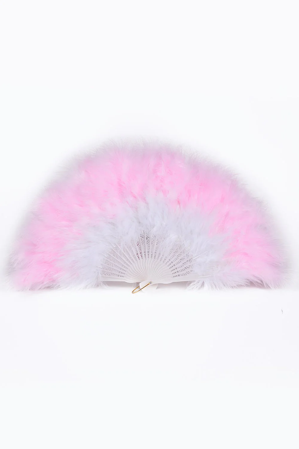 Big Fuzzy Fur Fan - Baby Pink - Image 3