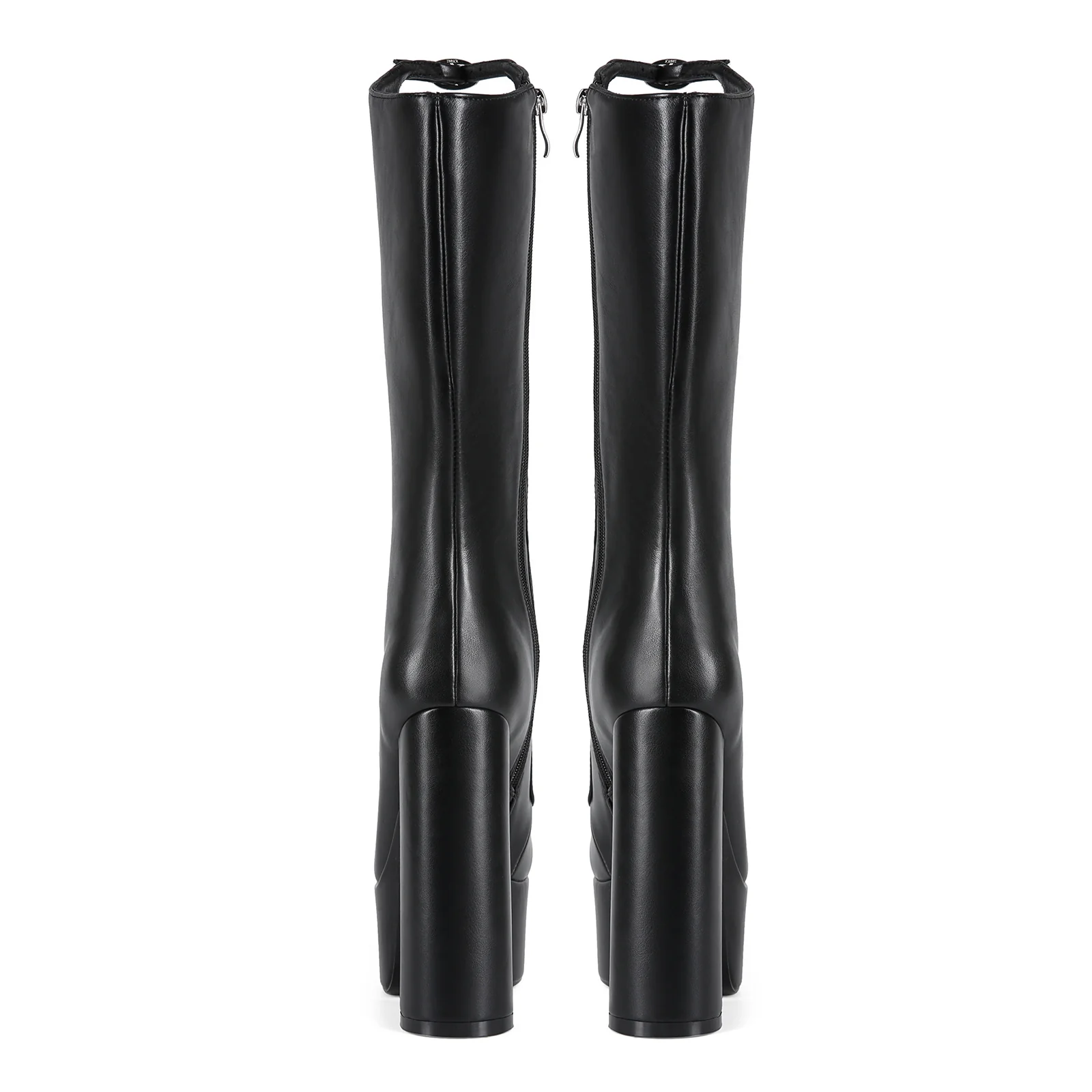 Black Dazzle Platform Boots - Image 3