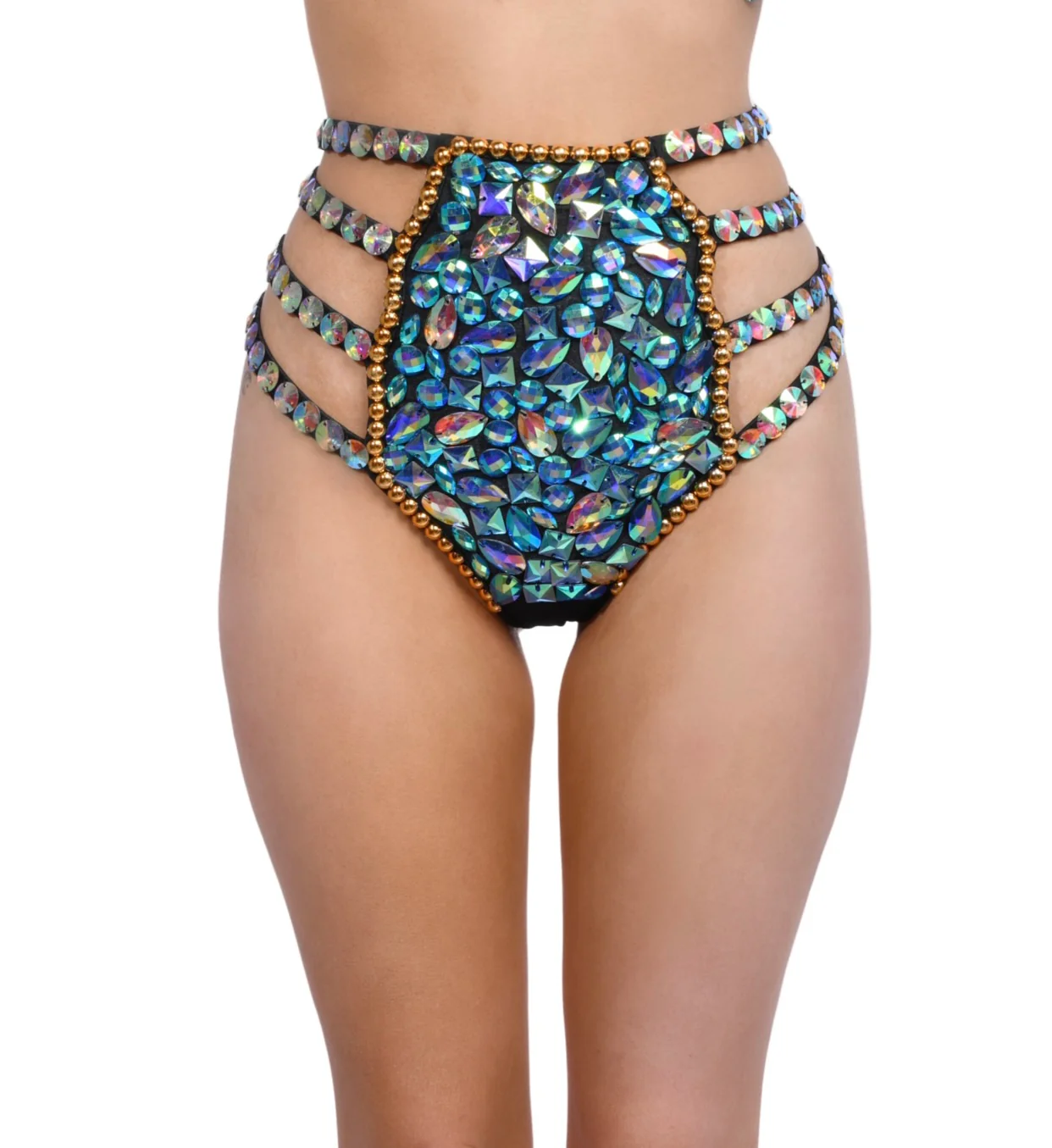 Blue Sapphire Carnival Bottoms - Image 4