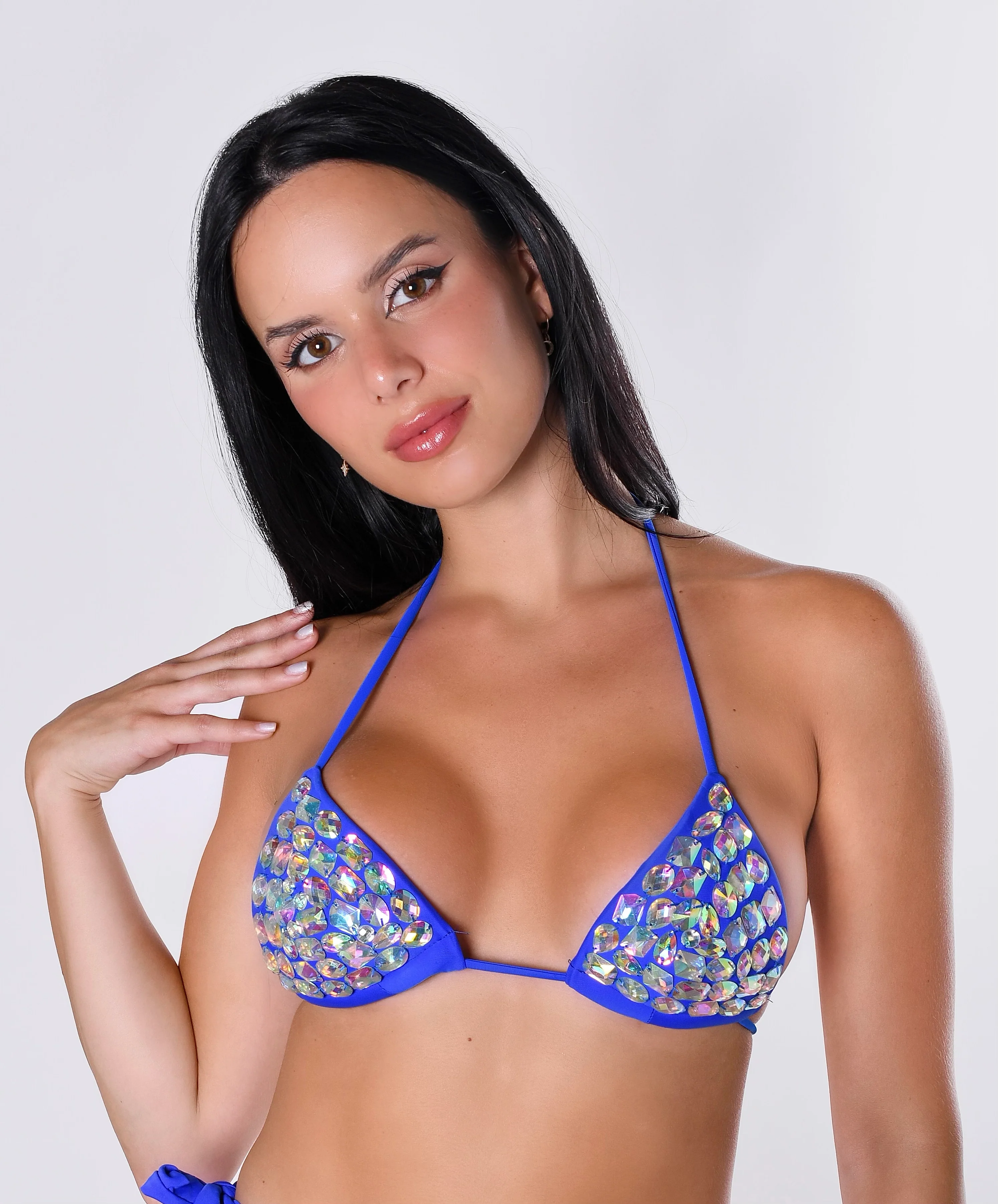 Blue Sapphire Rhinestone Set - Image 4