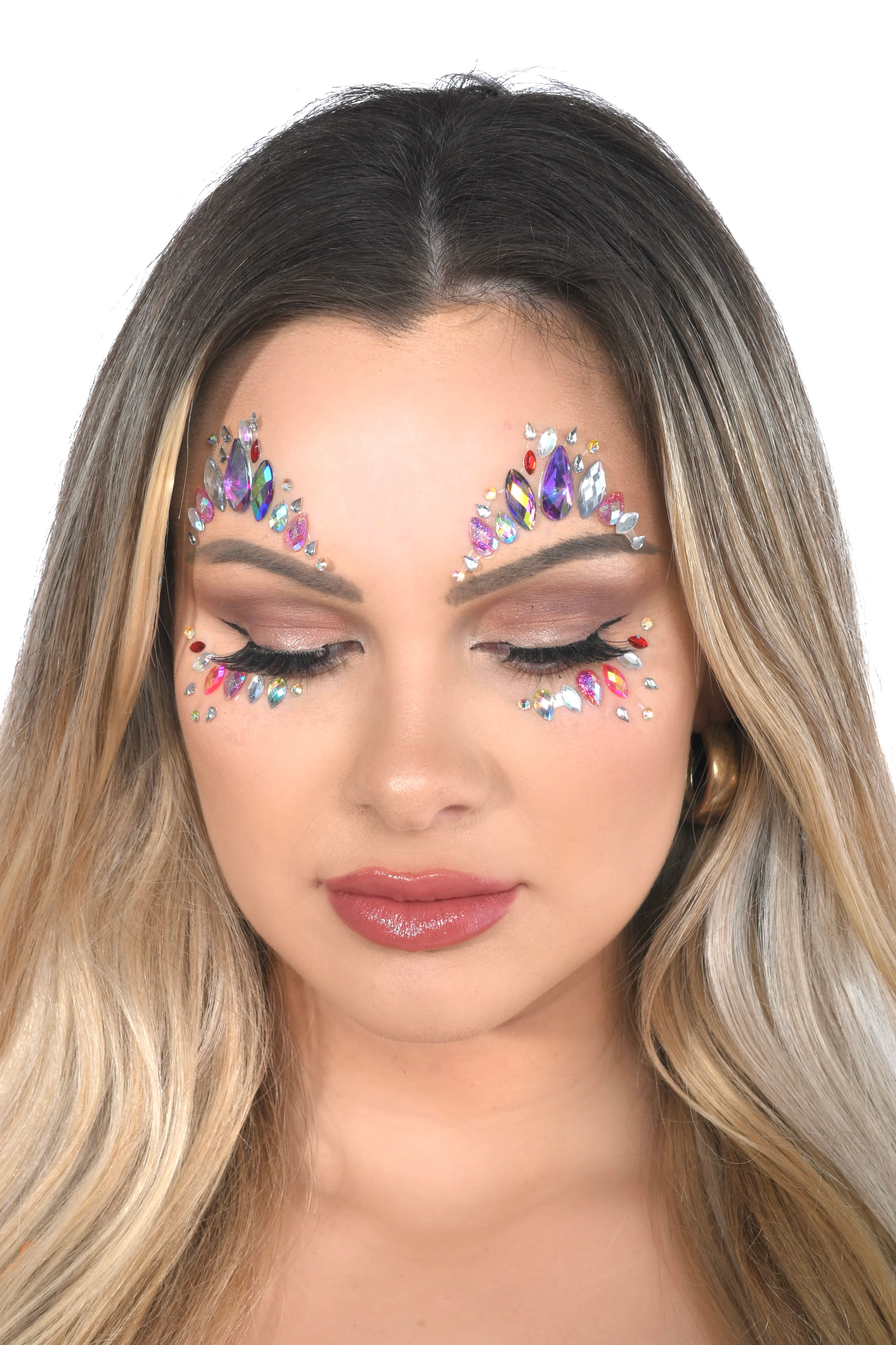Candy Rhinestone Crystal Face Jewels