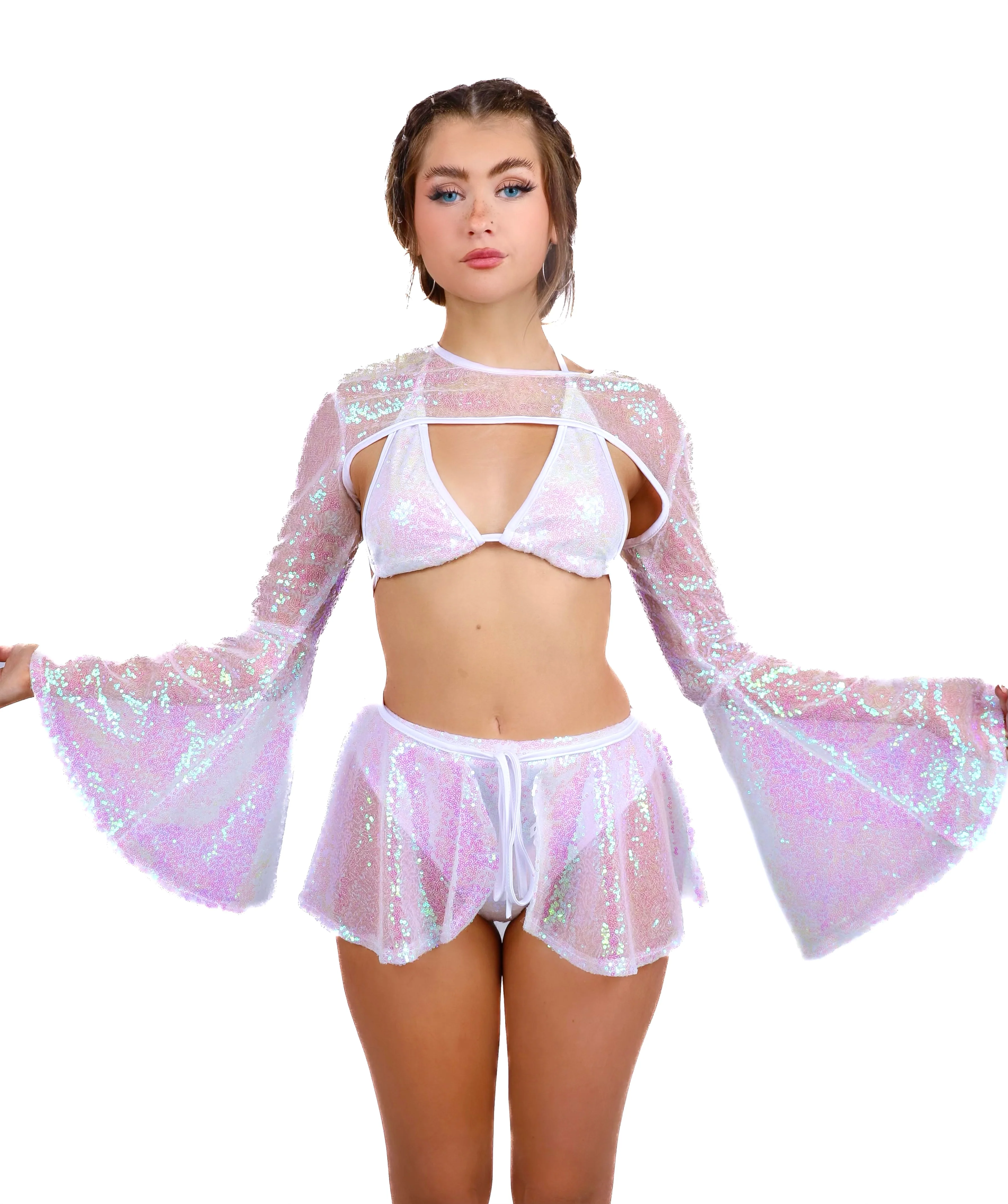 Pink Iridescence Fairy Aura Set (4 pcs) - Image 3