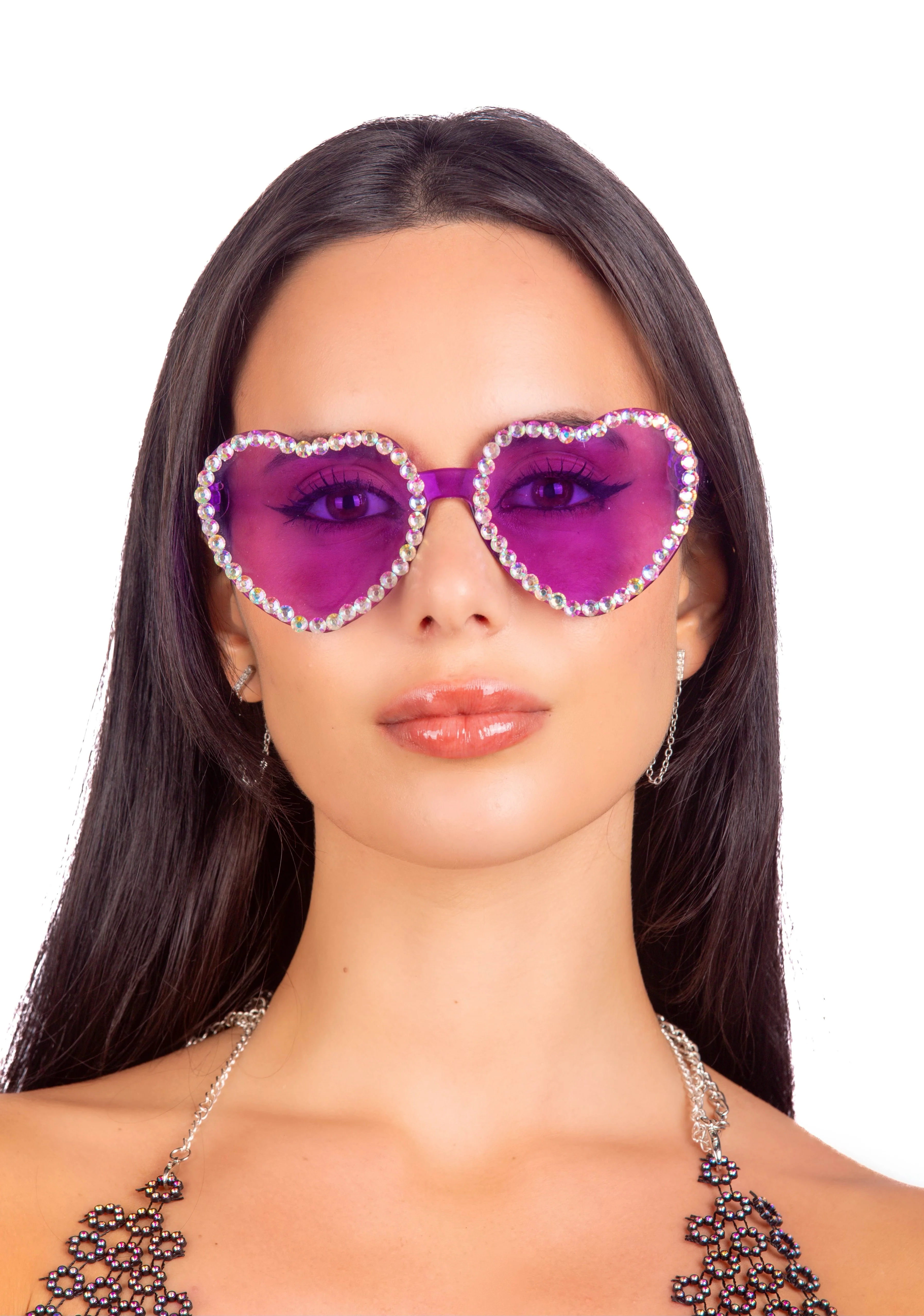Purple Heart Sunglasses