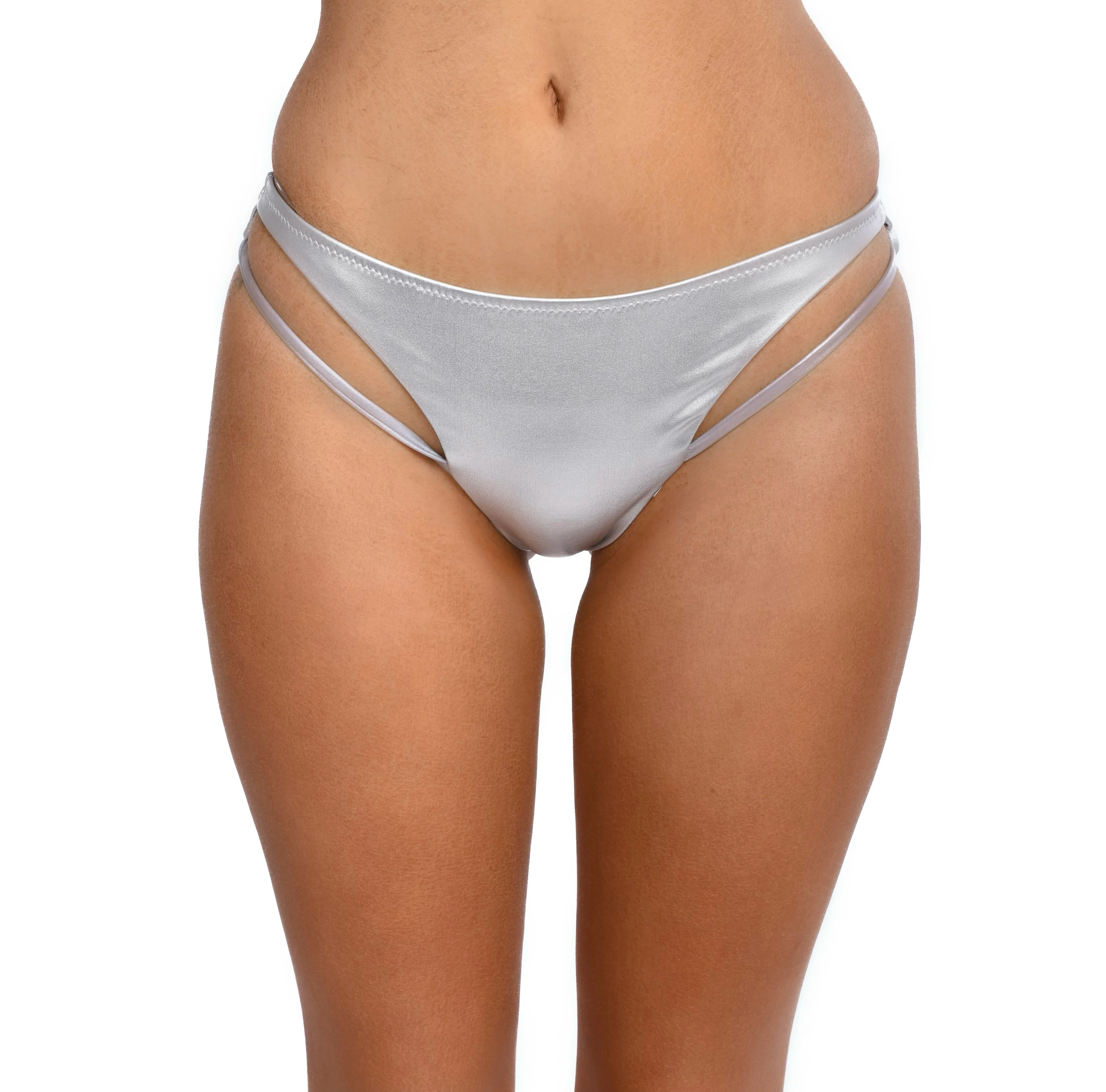 Silver Cutout Bottoms