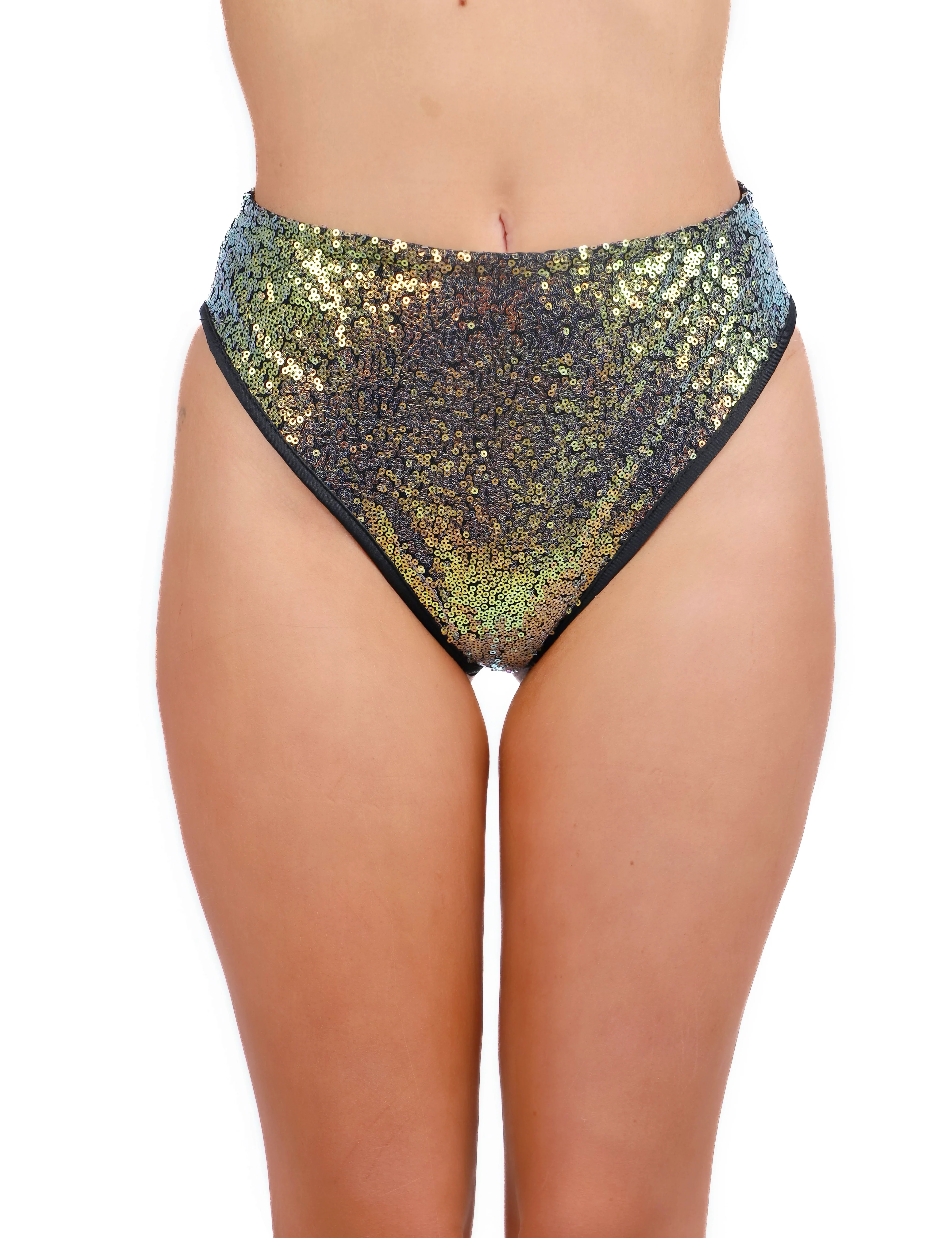 Sapphire Goddess Sequin Bottoms