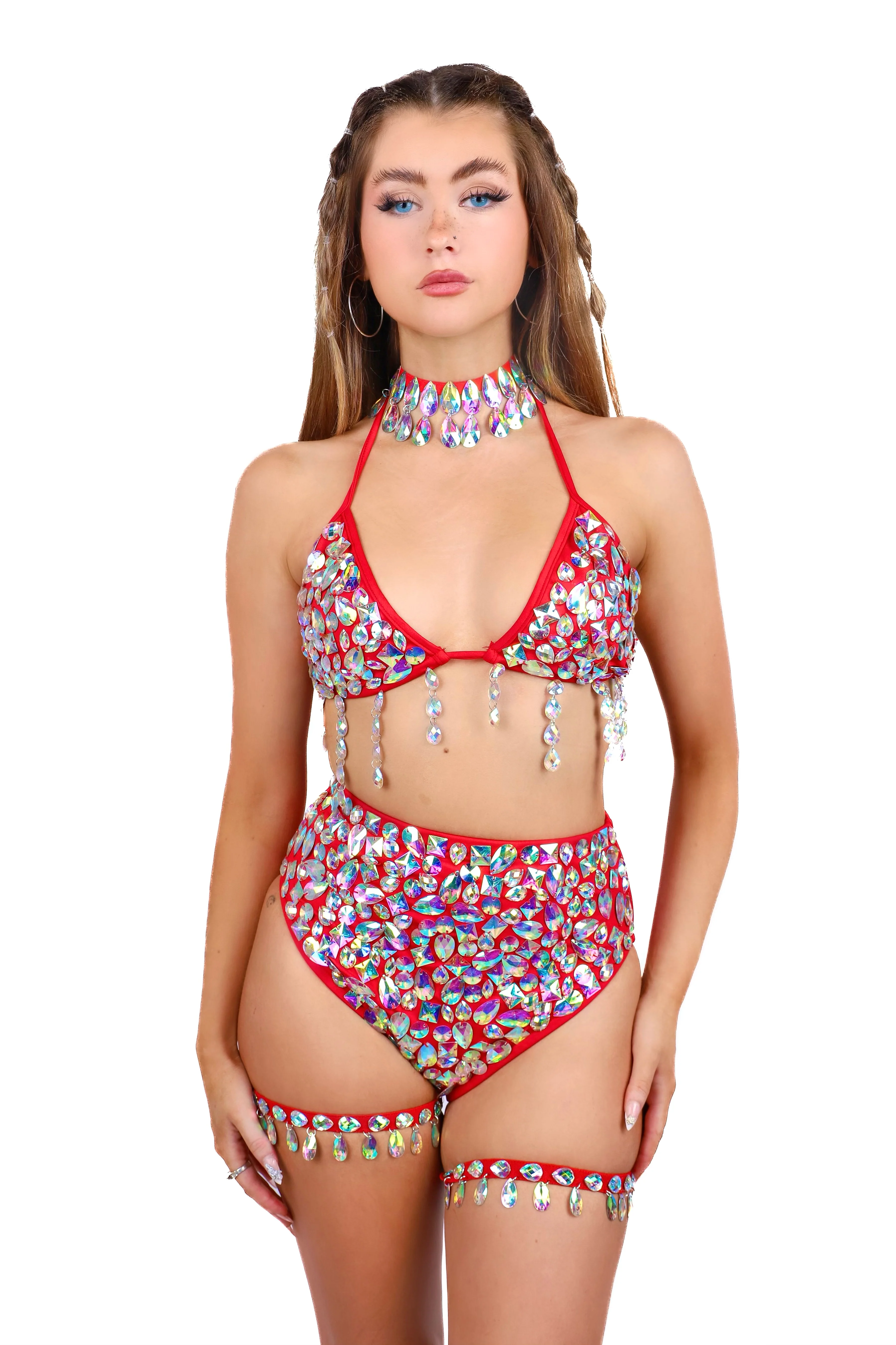 FULL OUTFIT- Ruby Aura (4 pcs)