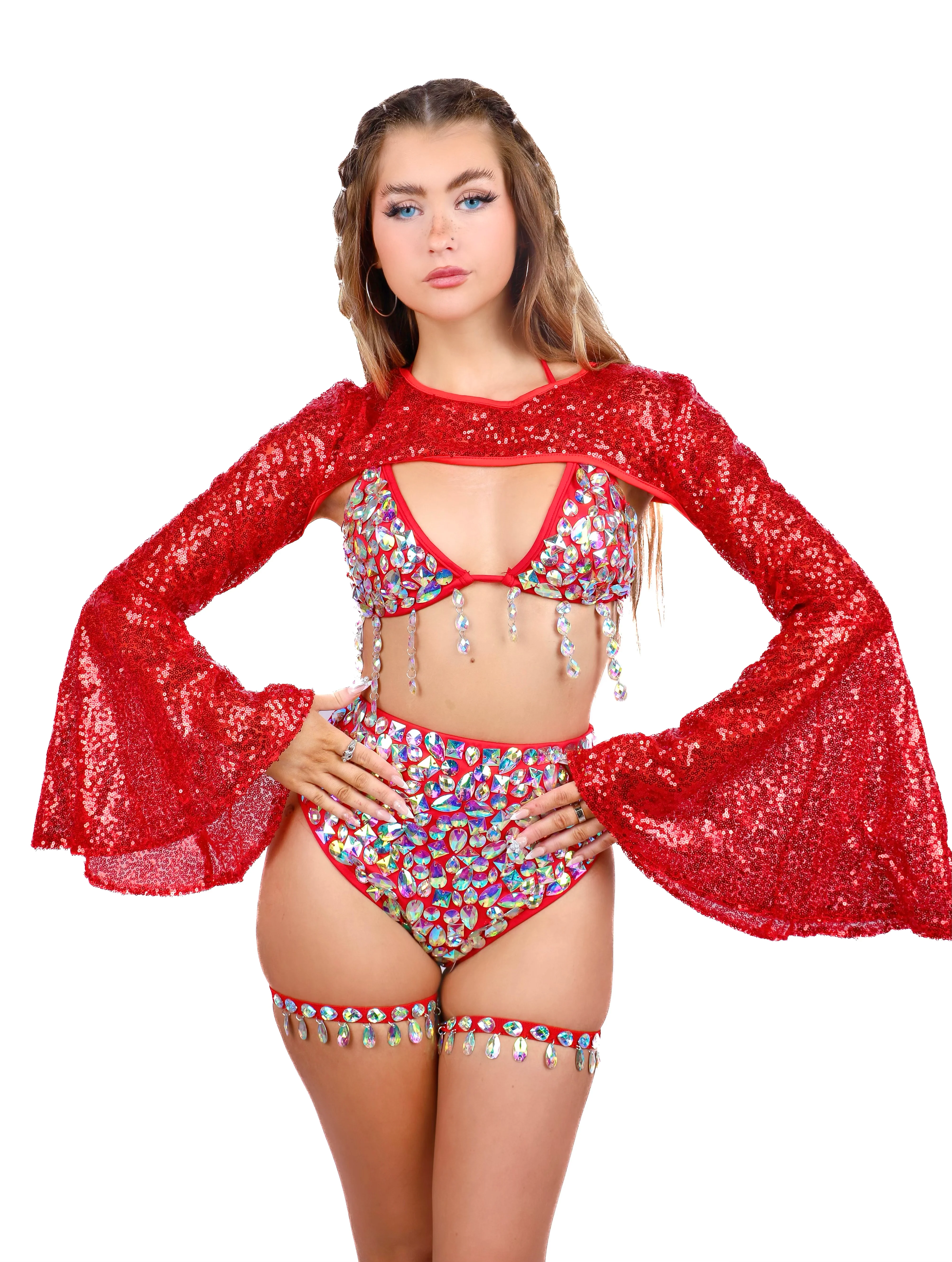 FULL OUTFIT- Ruby Cosmos (4 pcs)