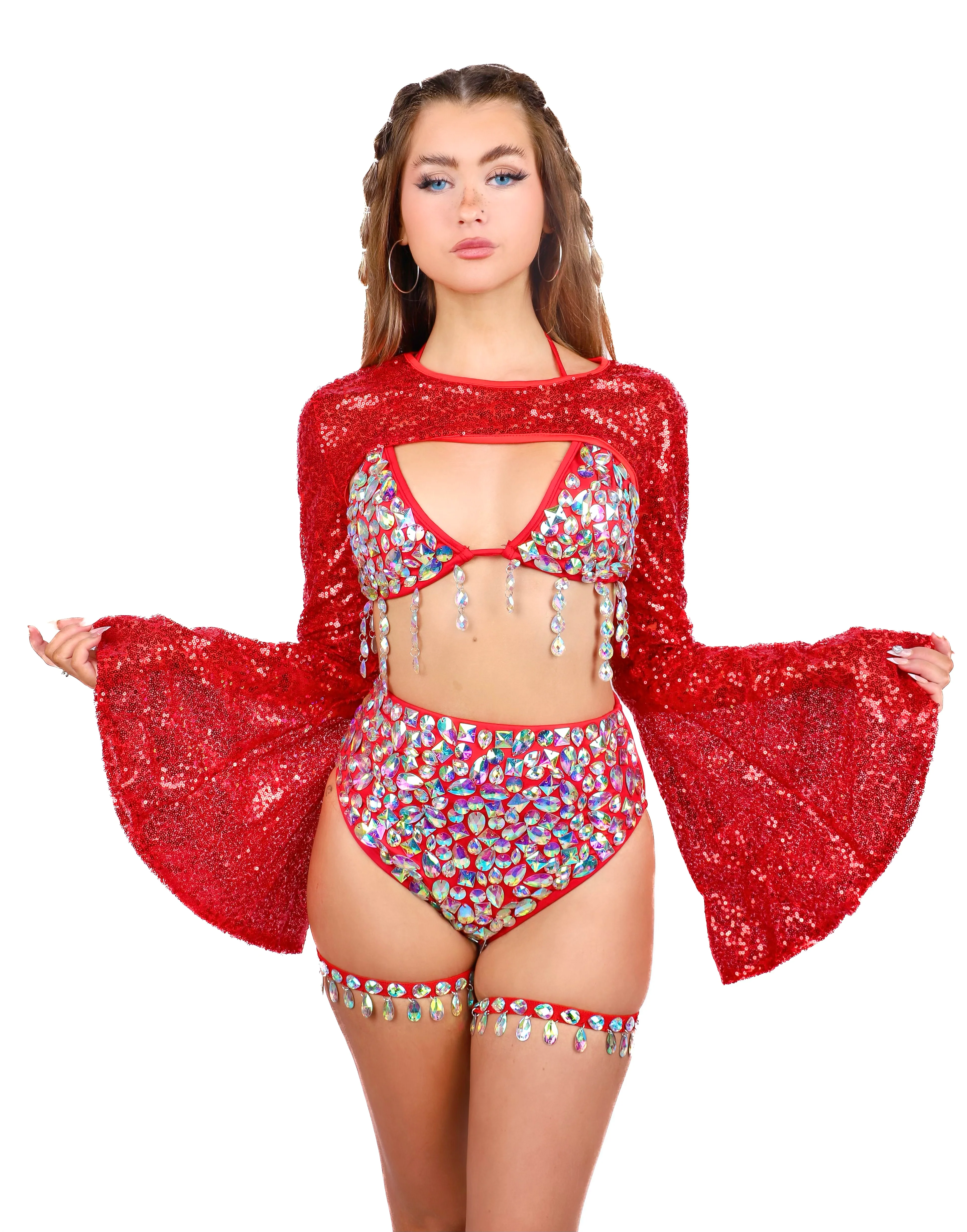 FULL OUTFIT- Ruby Cosmos (4 pcs) - Image 2