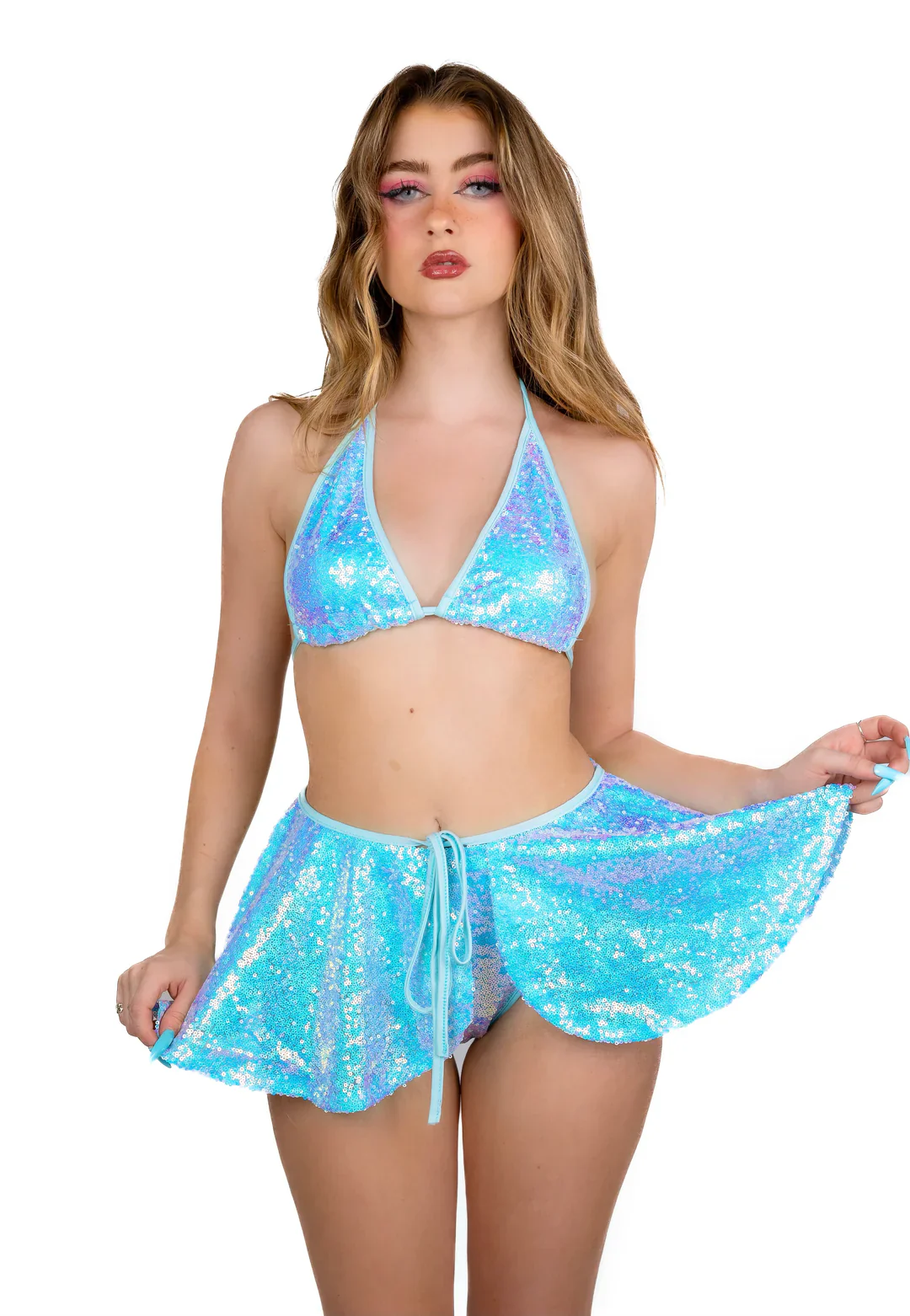 FULL OUTFIT- Sky Goddess Sequin Set - Image 7
