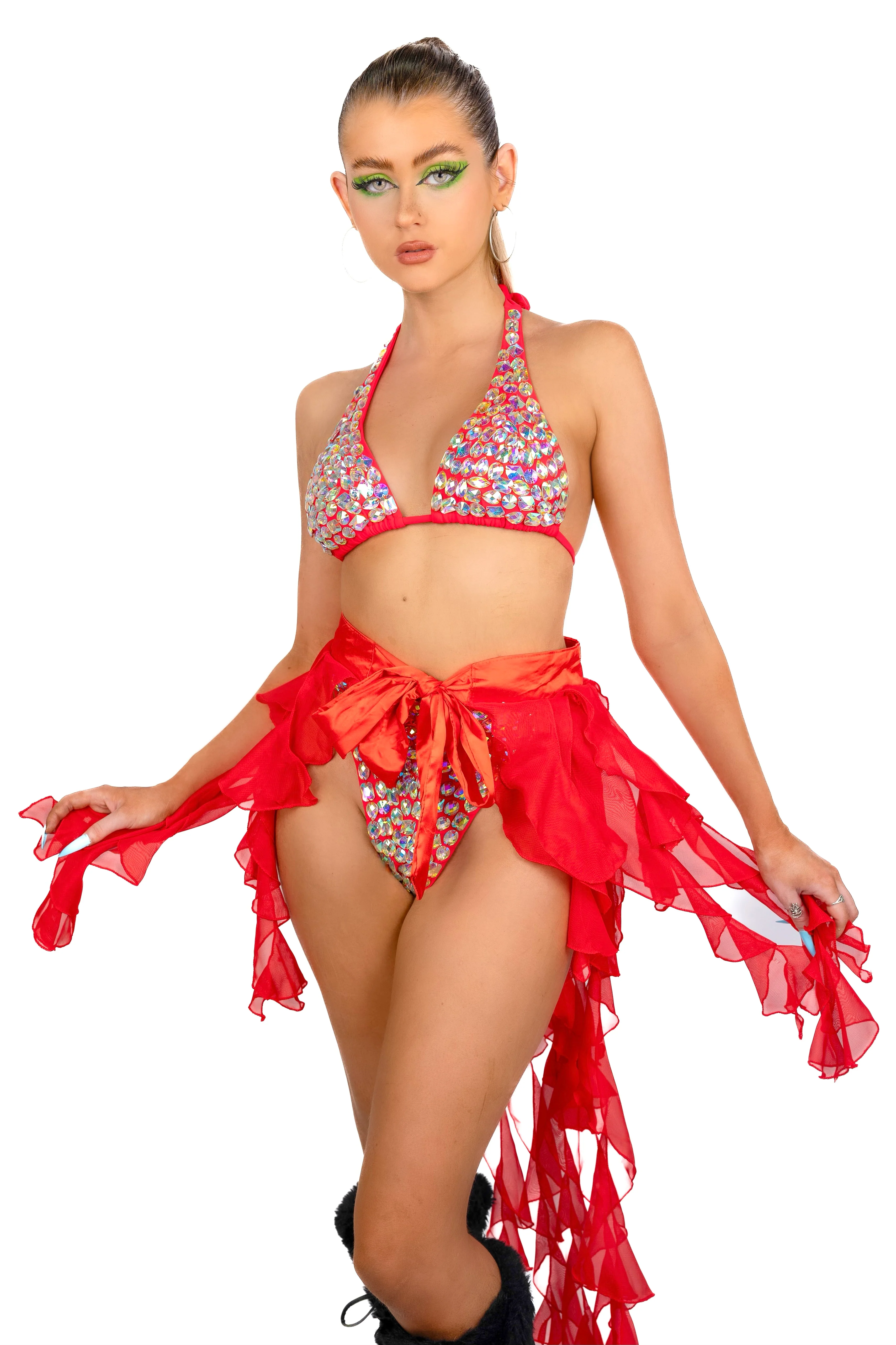 FULL OUTFIT- Ruby Red Princess - Image 2