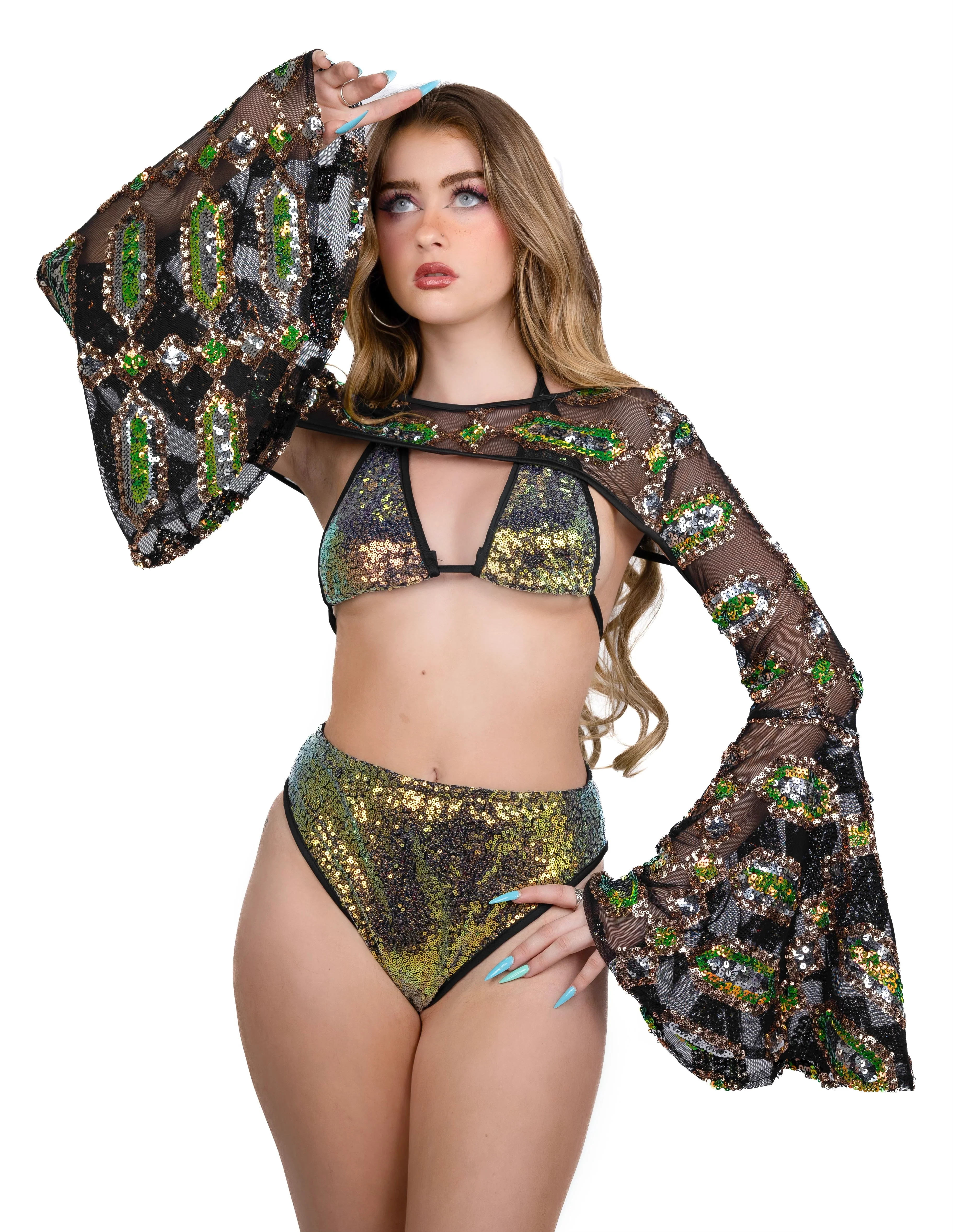FULL OUTFIT- Emerald Sapphire - Image 3