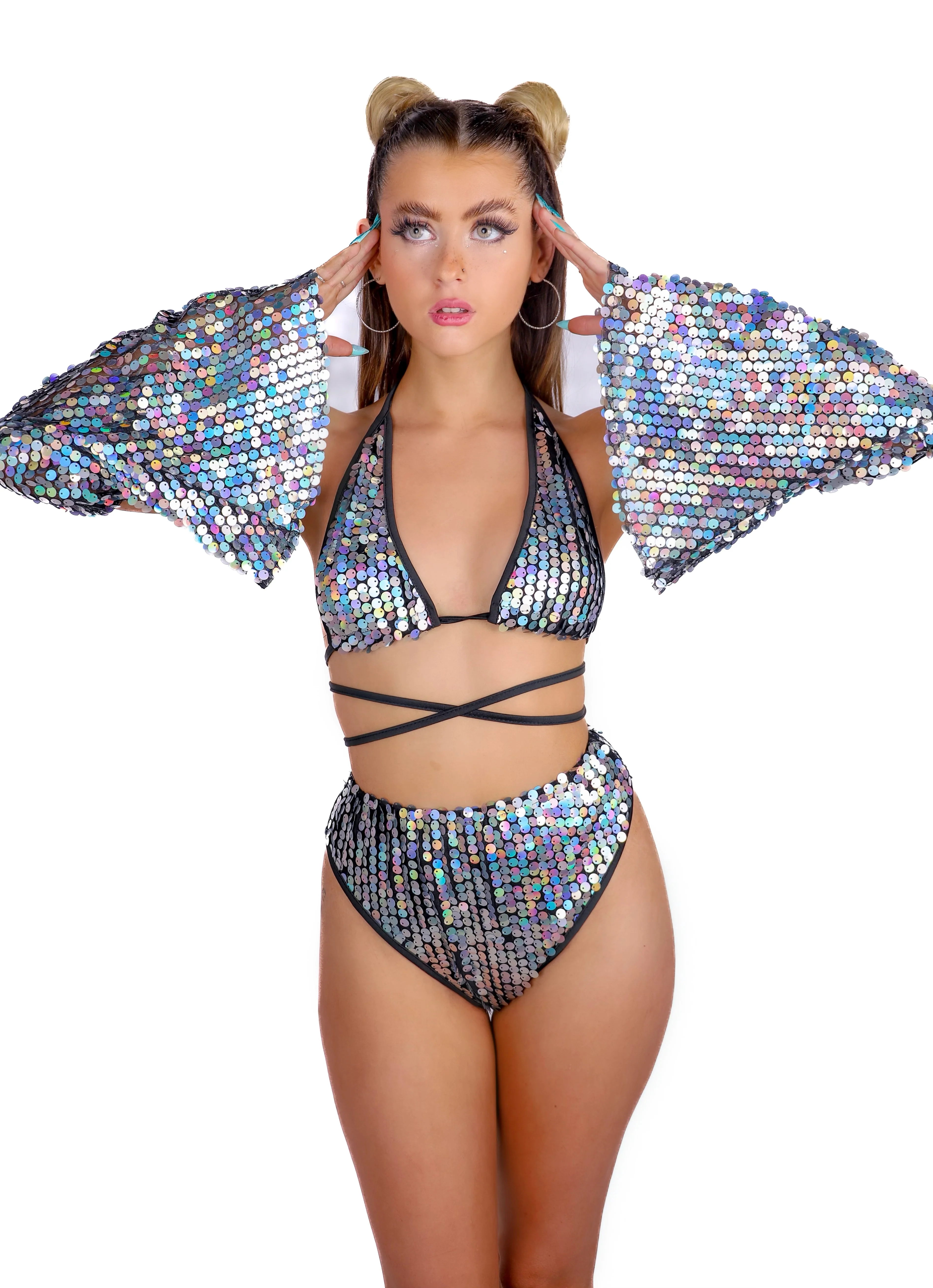 Disco Fairy Aura Arm Sleeves - Image 2