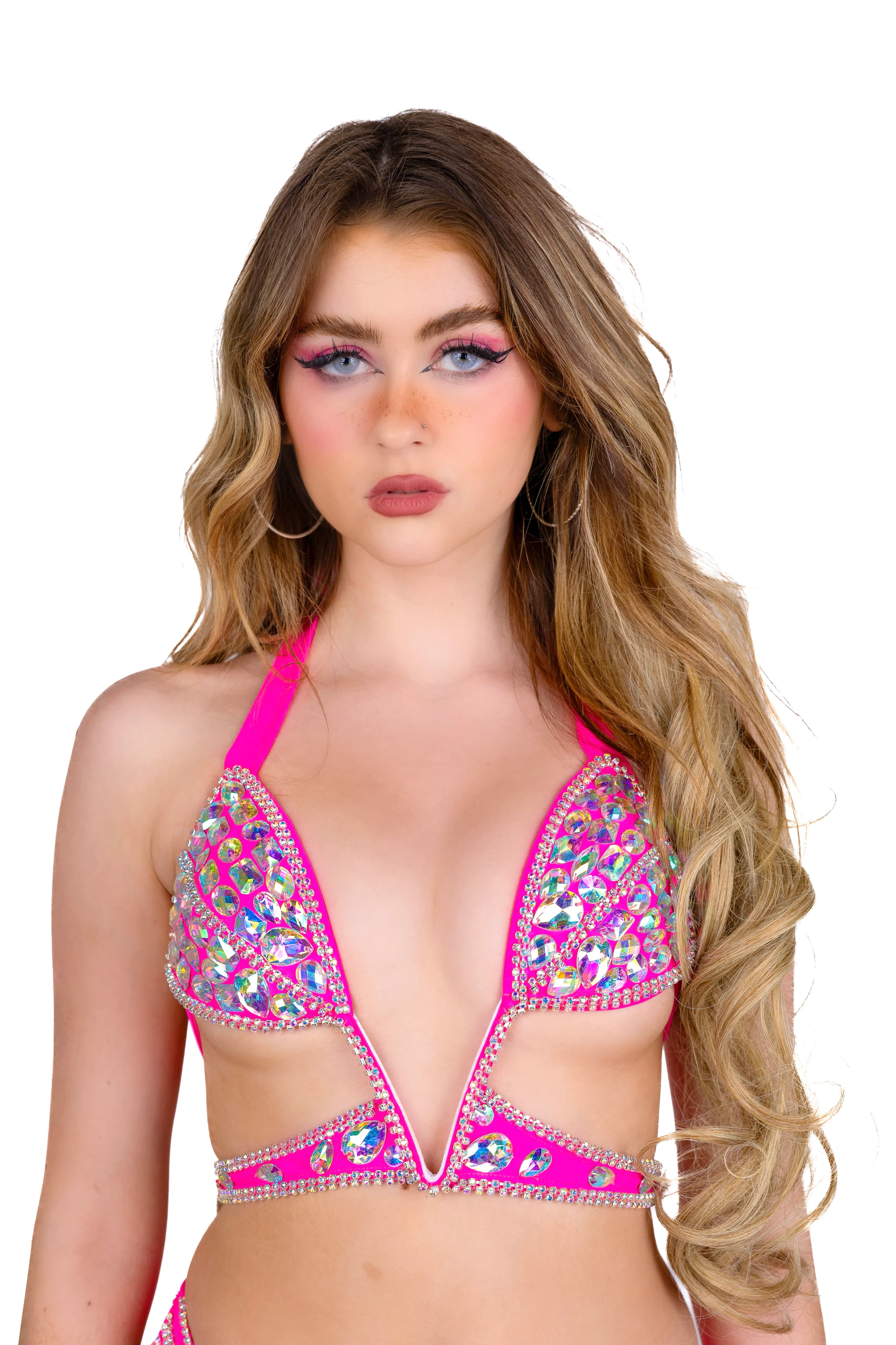 Hot Pink Angel Rhinestone Set - Image 6