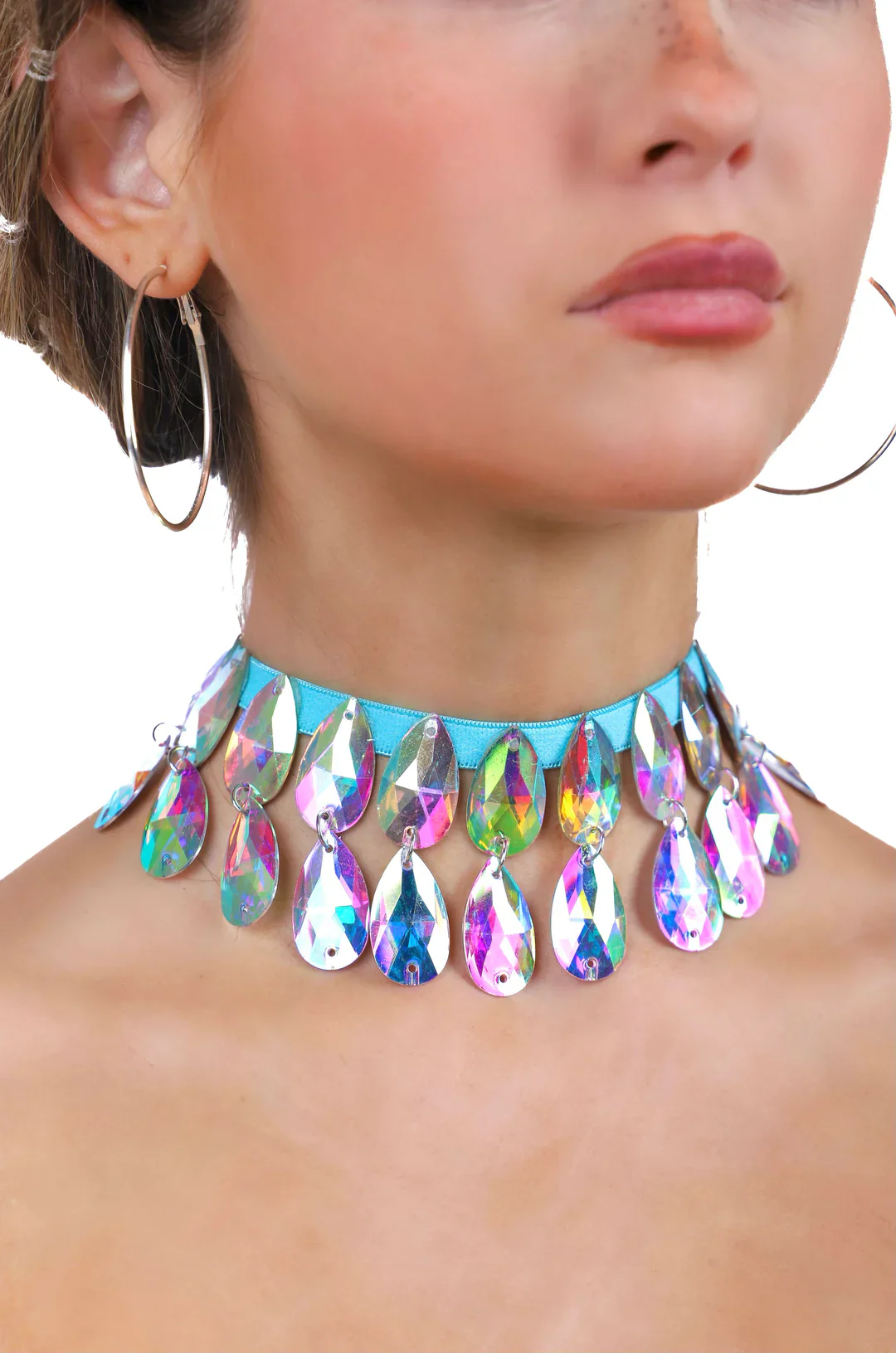Iridescent Gem Necklace - Image 15
