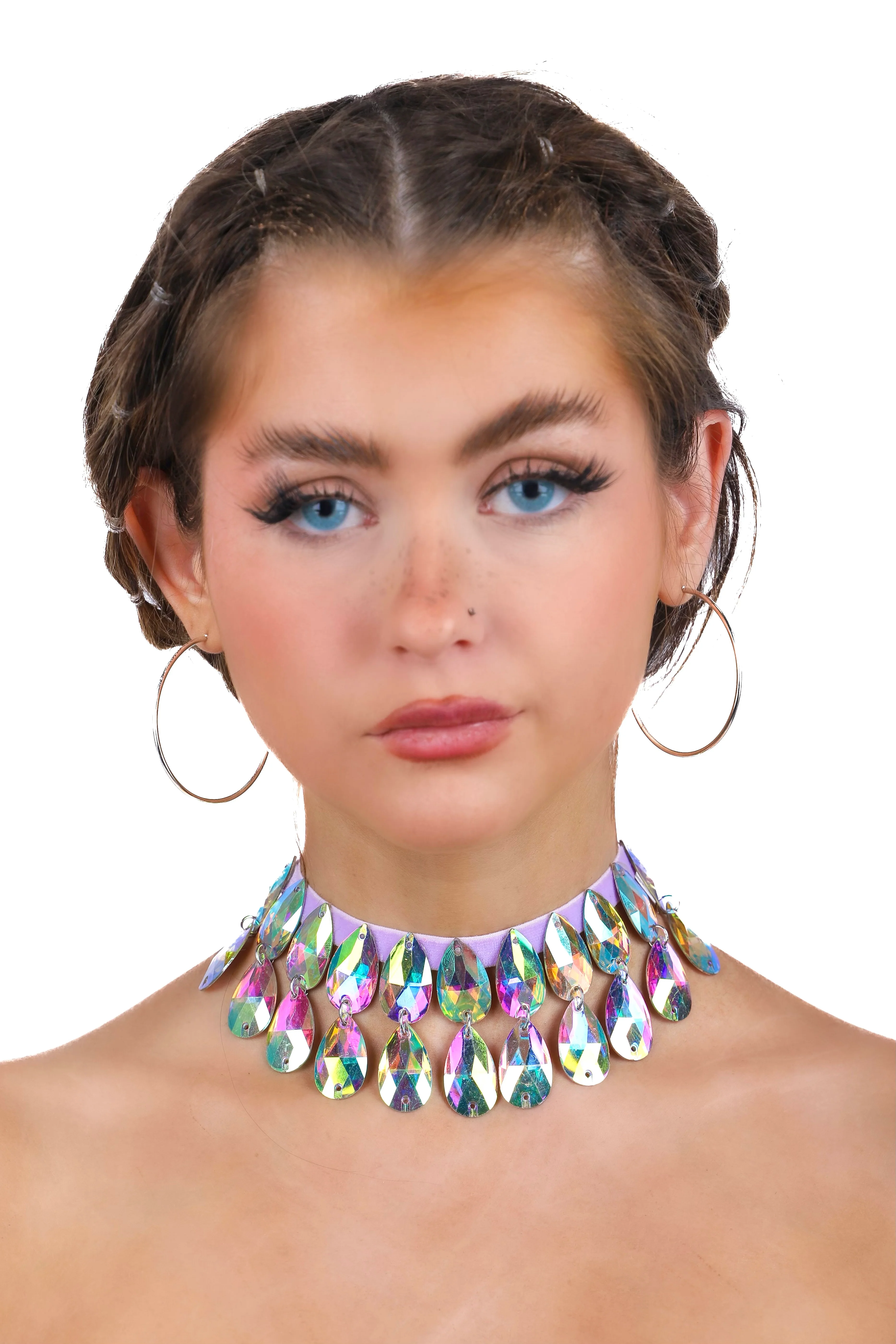 Iridescent Gem Necklace - Image 2
