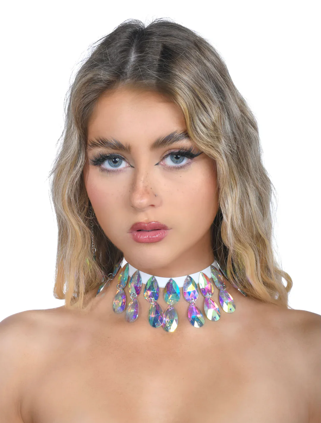 Iridescent Gem Necklace - Image 5