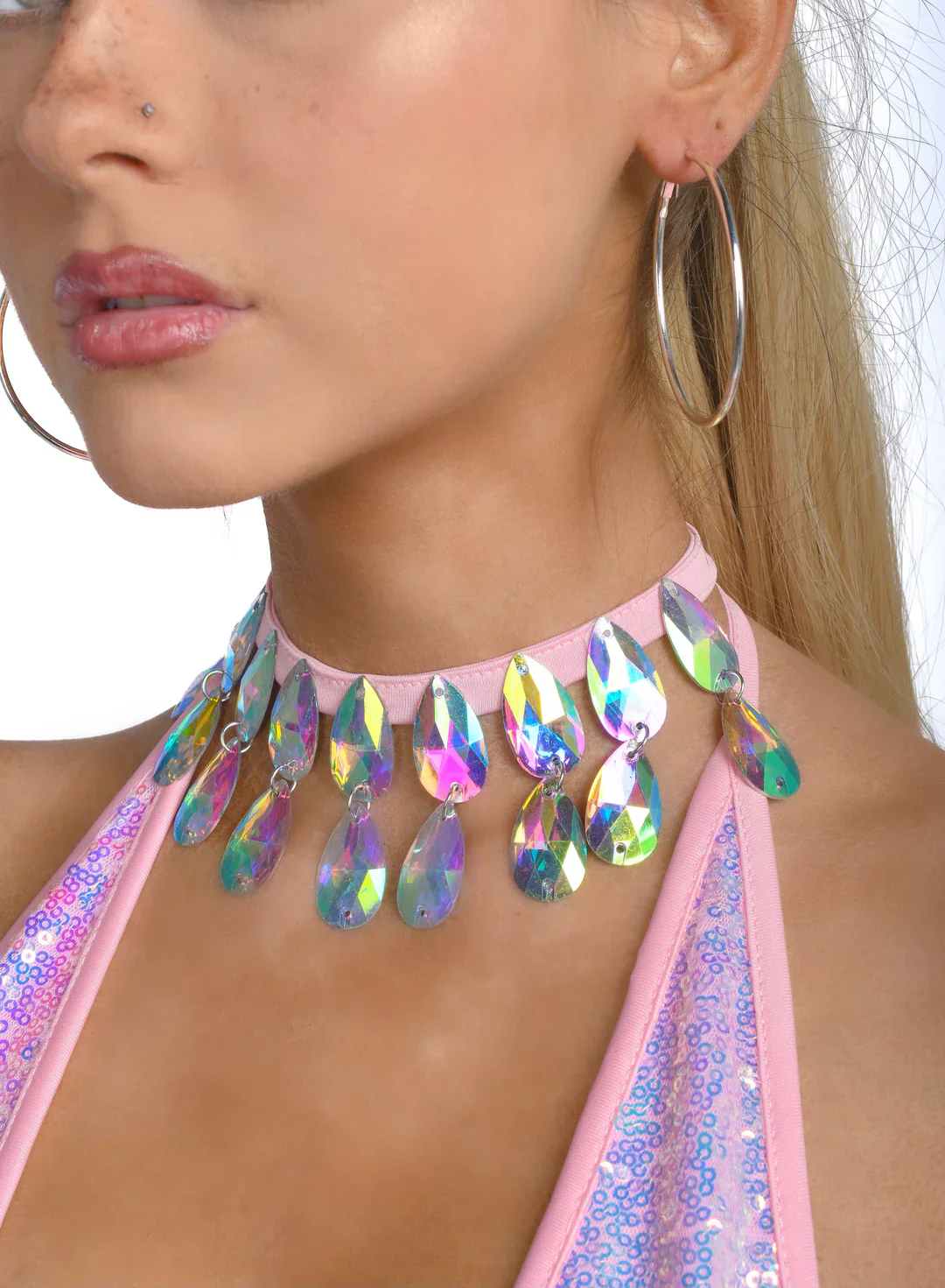 Iridescent Gem Necklace - Image 7