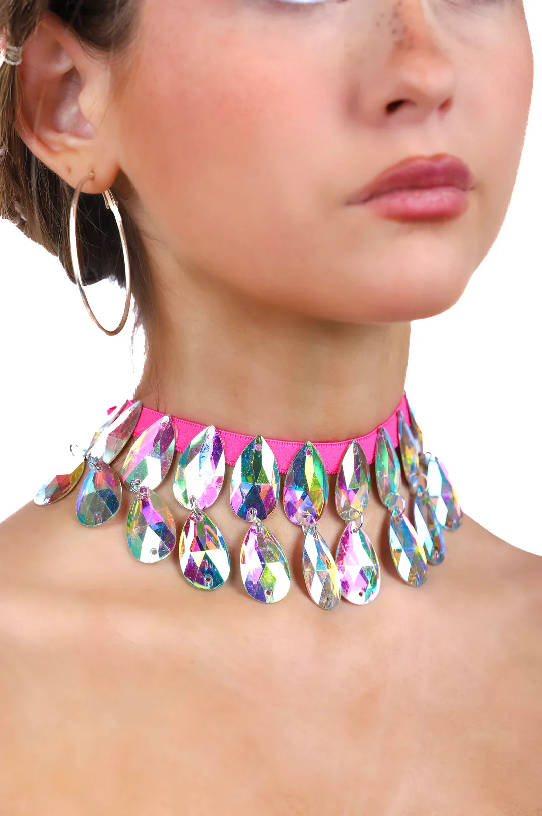Iridescent Gem Necklace - Image 9