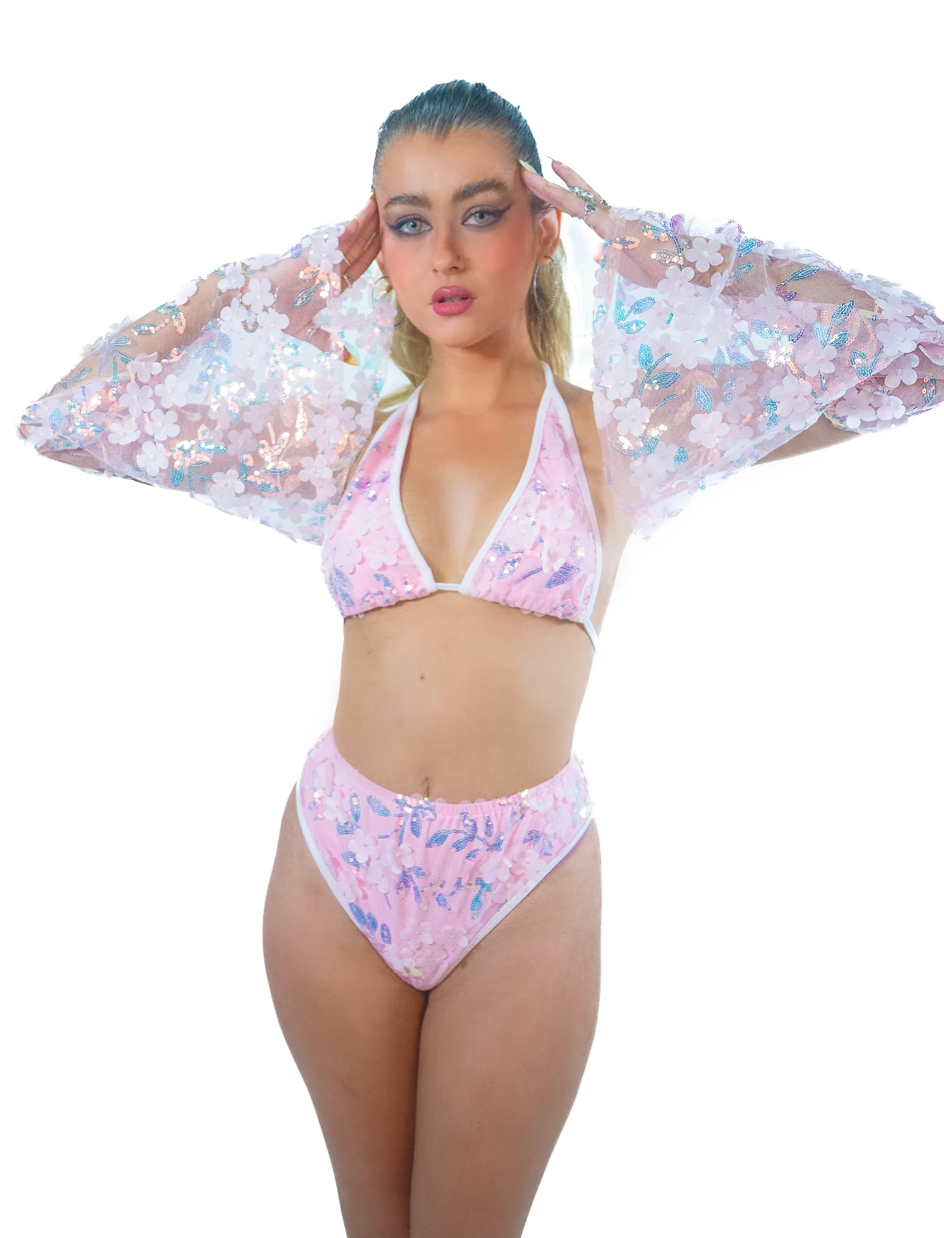 Pink Cloud Fairy Blossom Top - Image 10