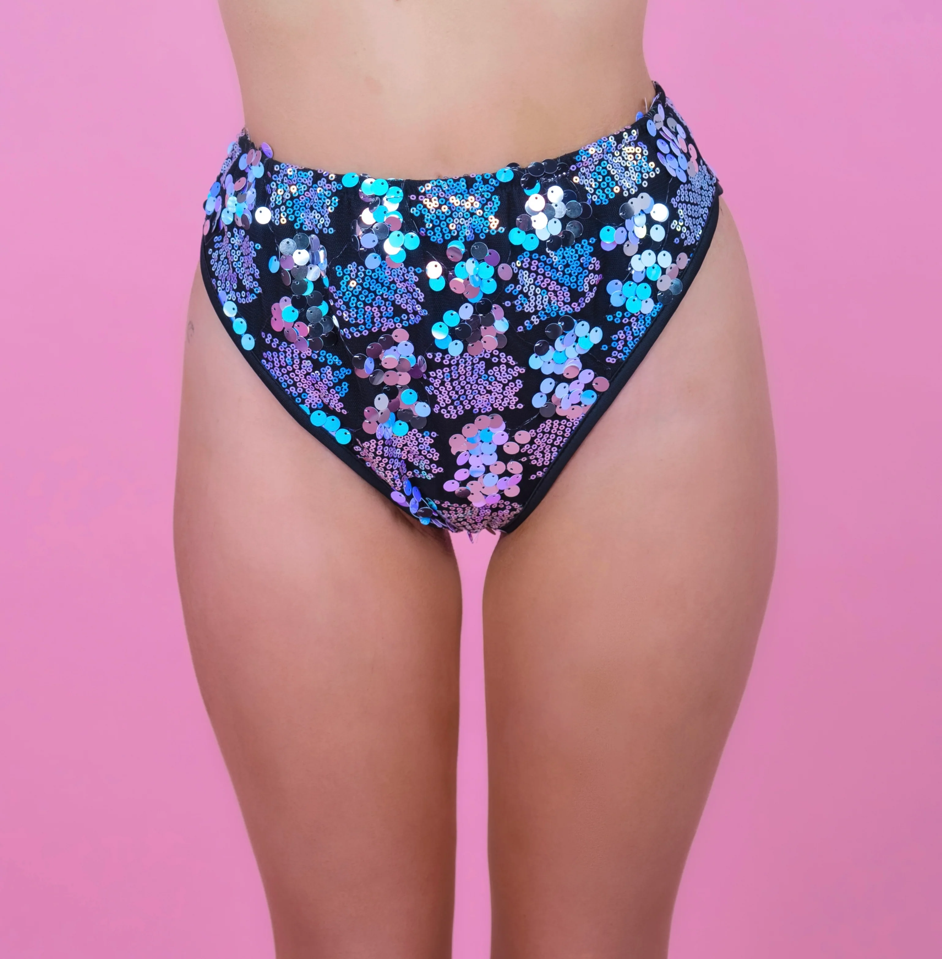 Black Iridescent Fairy Aura Bottoms - Image 4