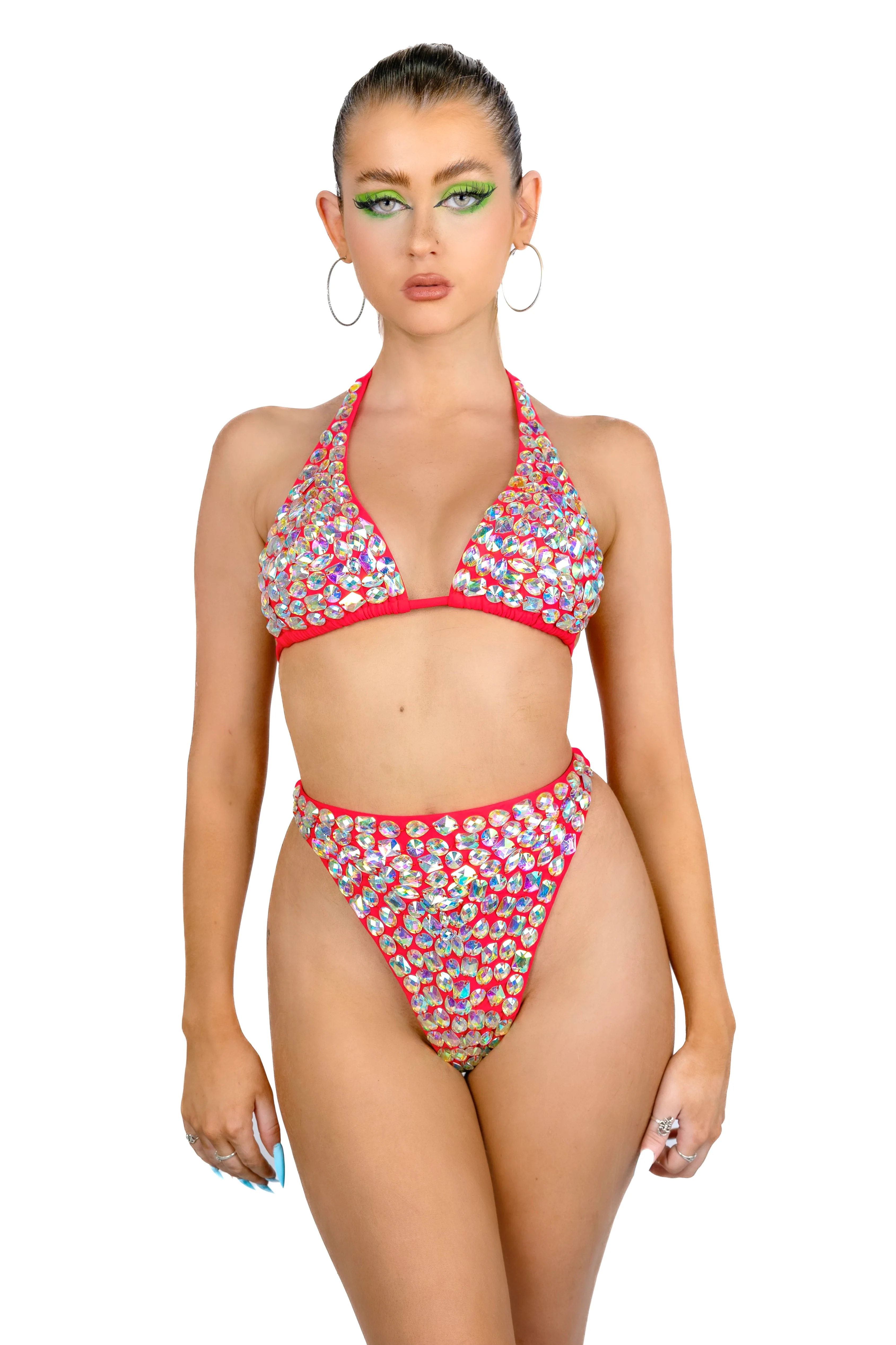 Ruby Daze Rhinestone Set