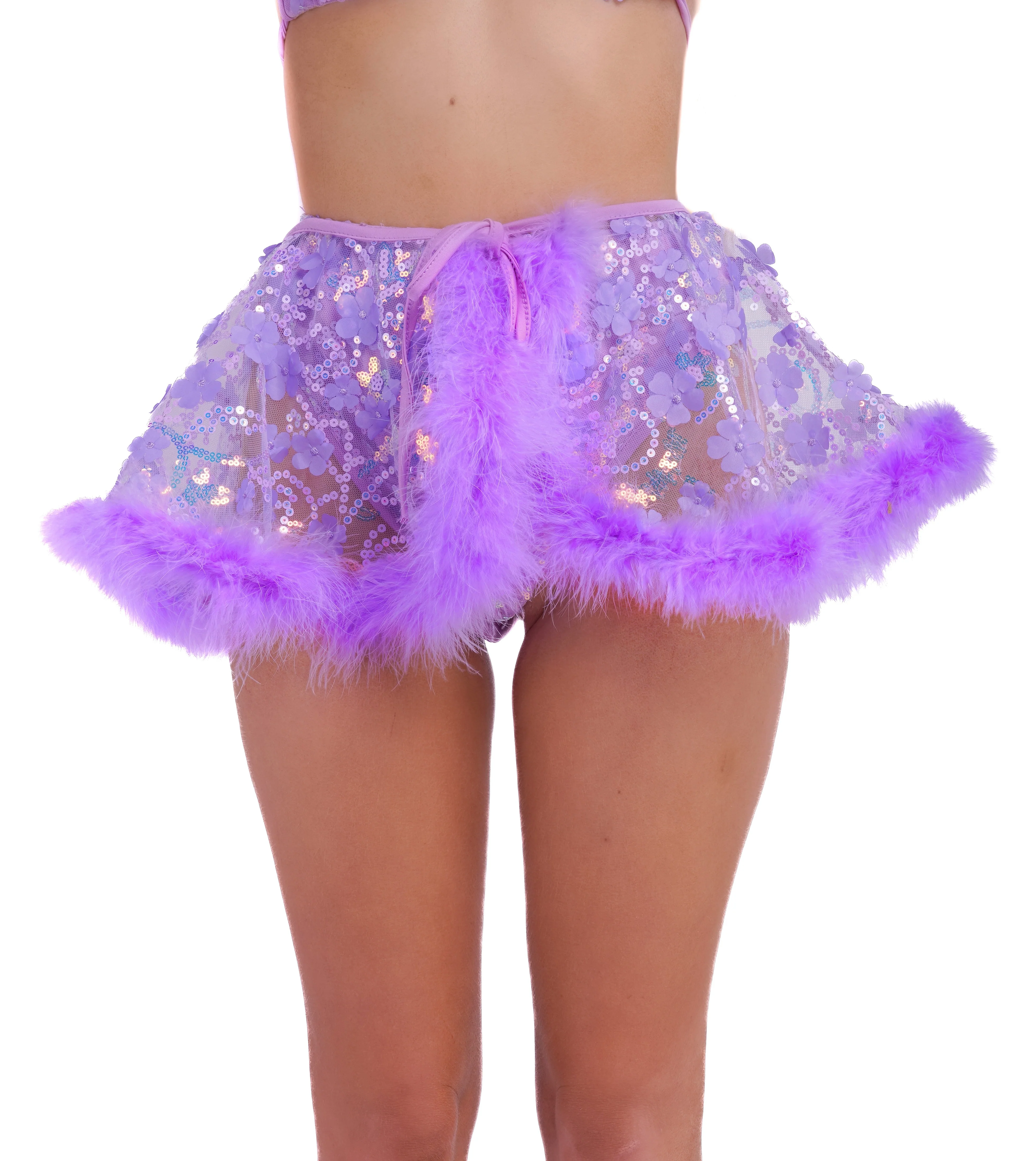 Lavender Fairy Blossom Skirt - Image 5