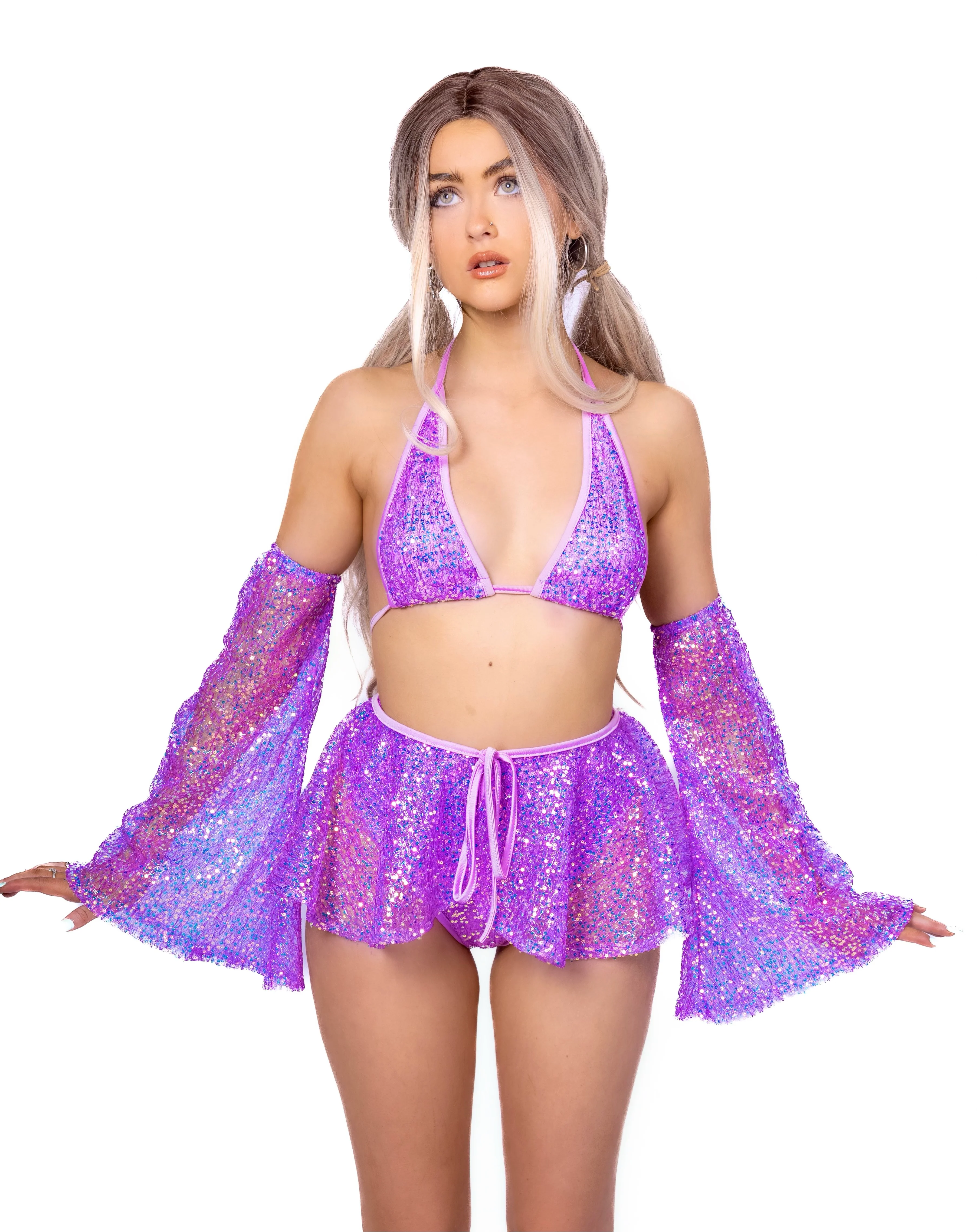 Purple Glitter Fairy Aura Sleeves - Image 3