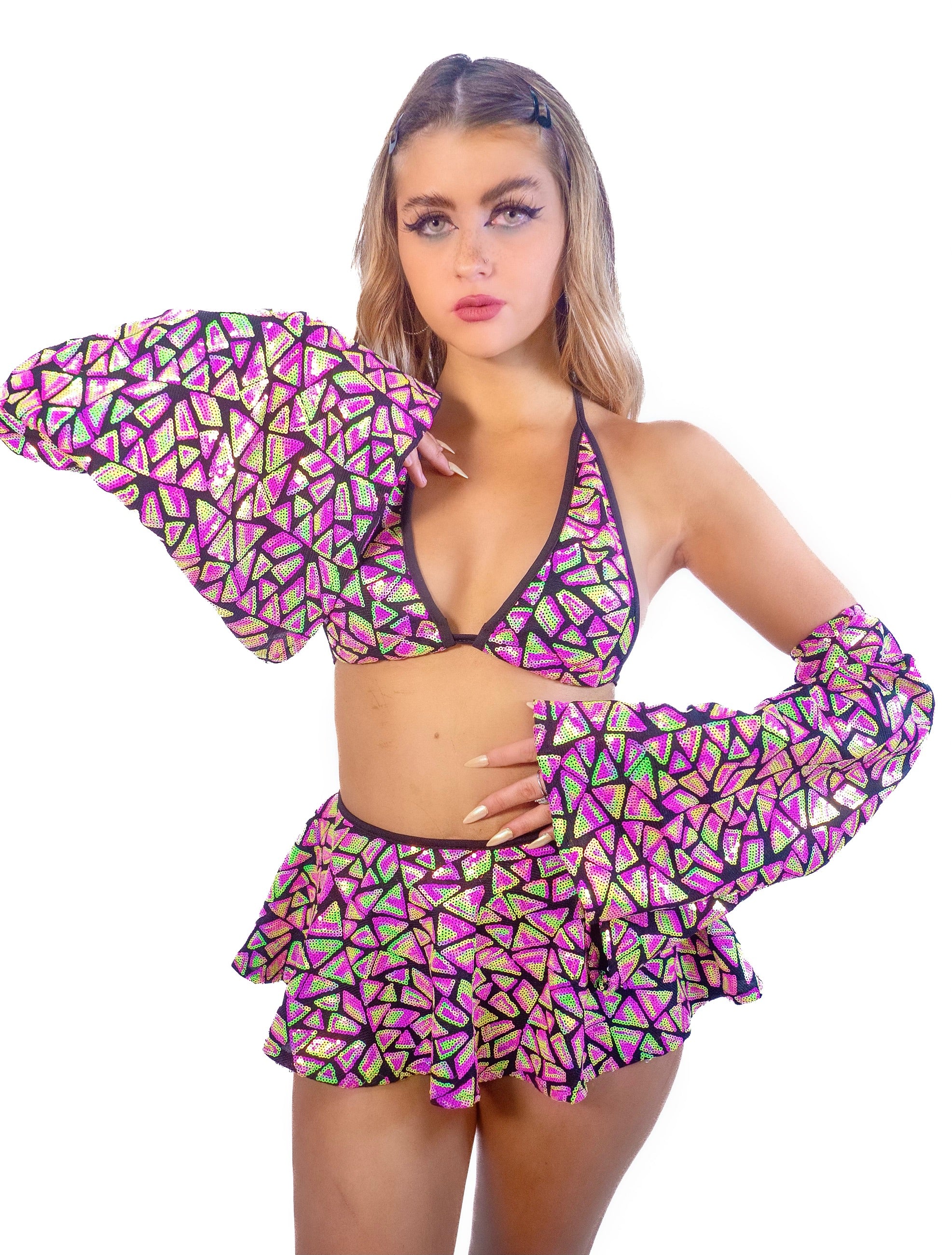 Watermelon Disco Aura Arm Sleeves - Image 7