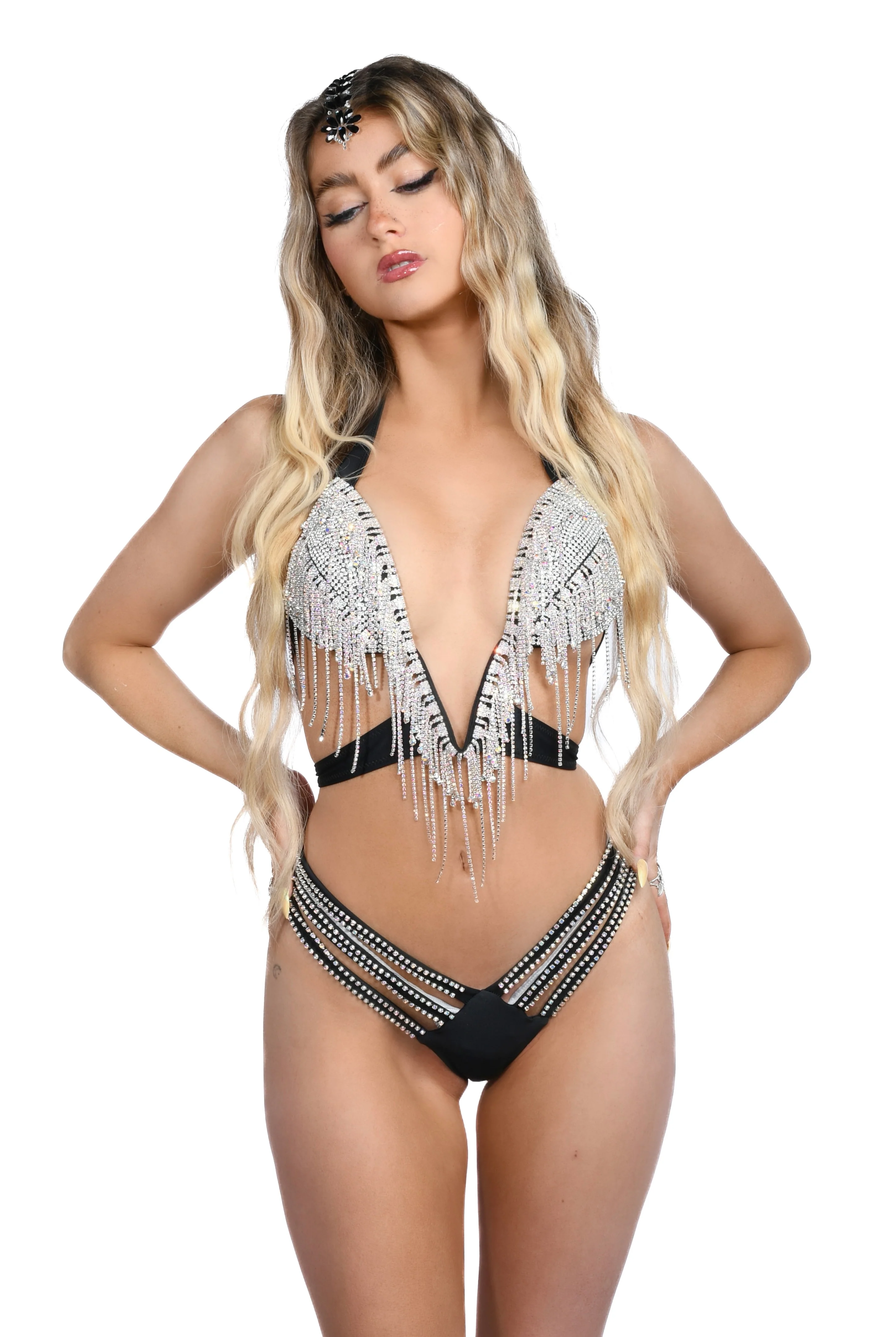 Cosmic Midnight Rhinestone Set