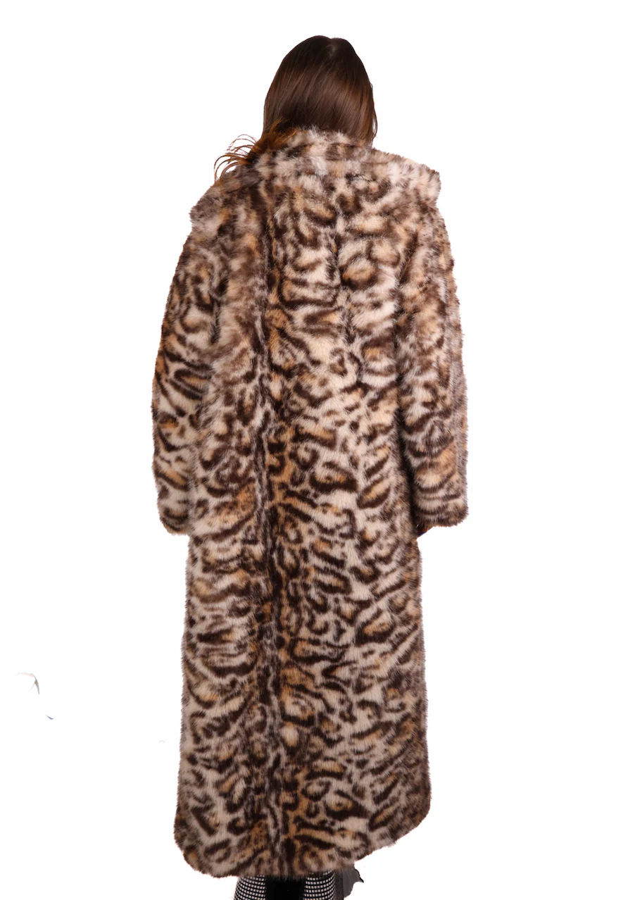Cosmic Cheetah Fuzzy Jacket - Image 4