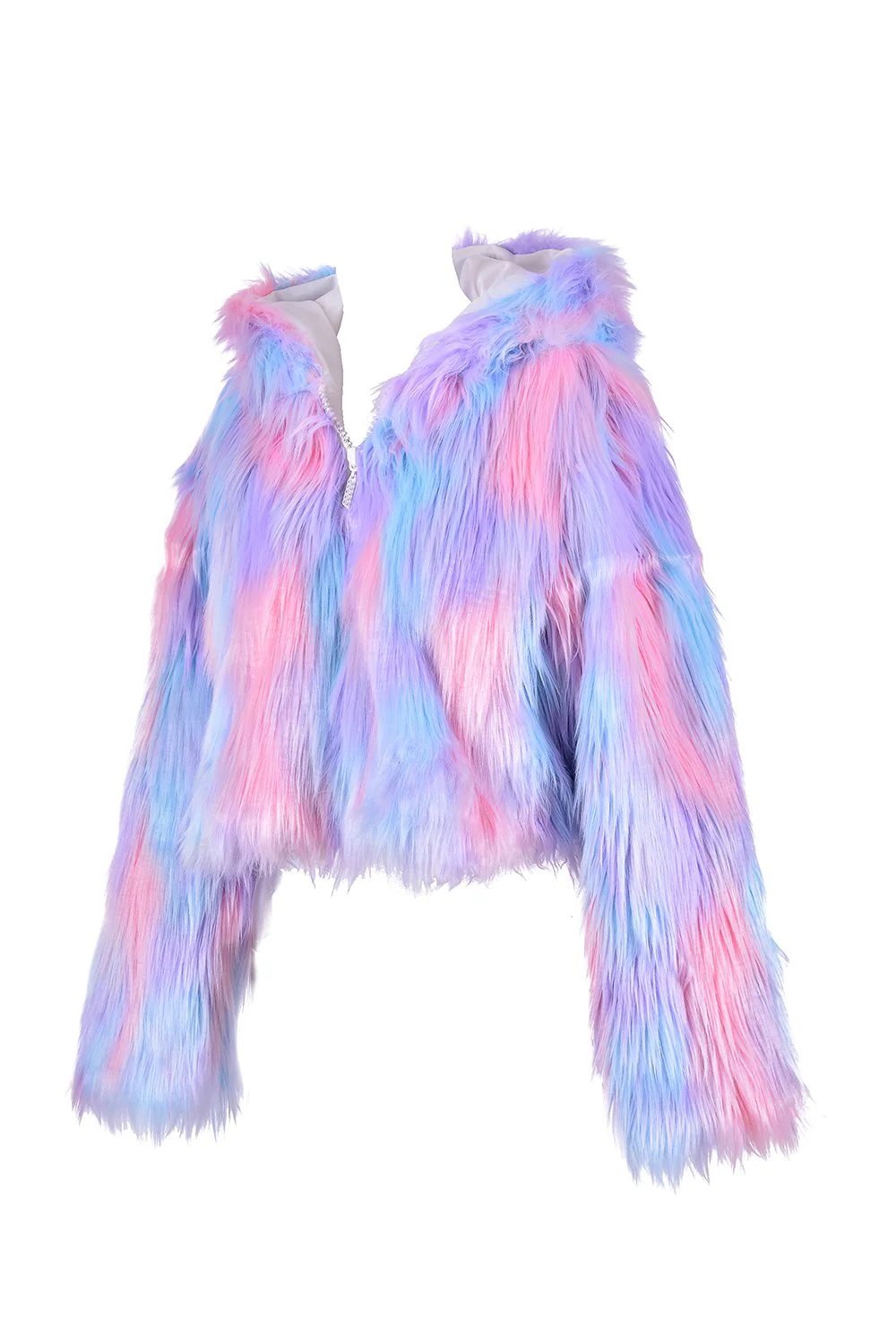 Cotton Cloud Faux Fur Jacket - Image 7
