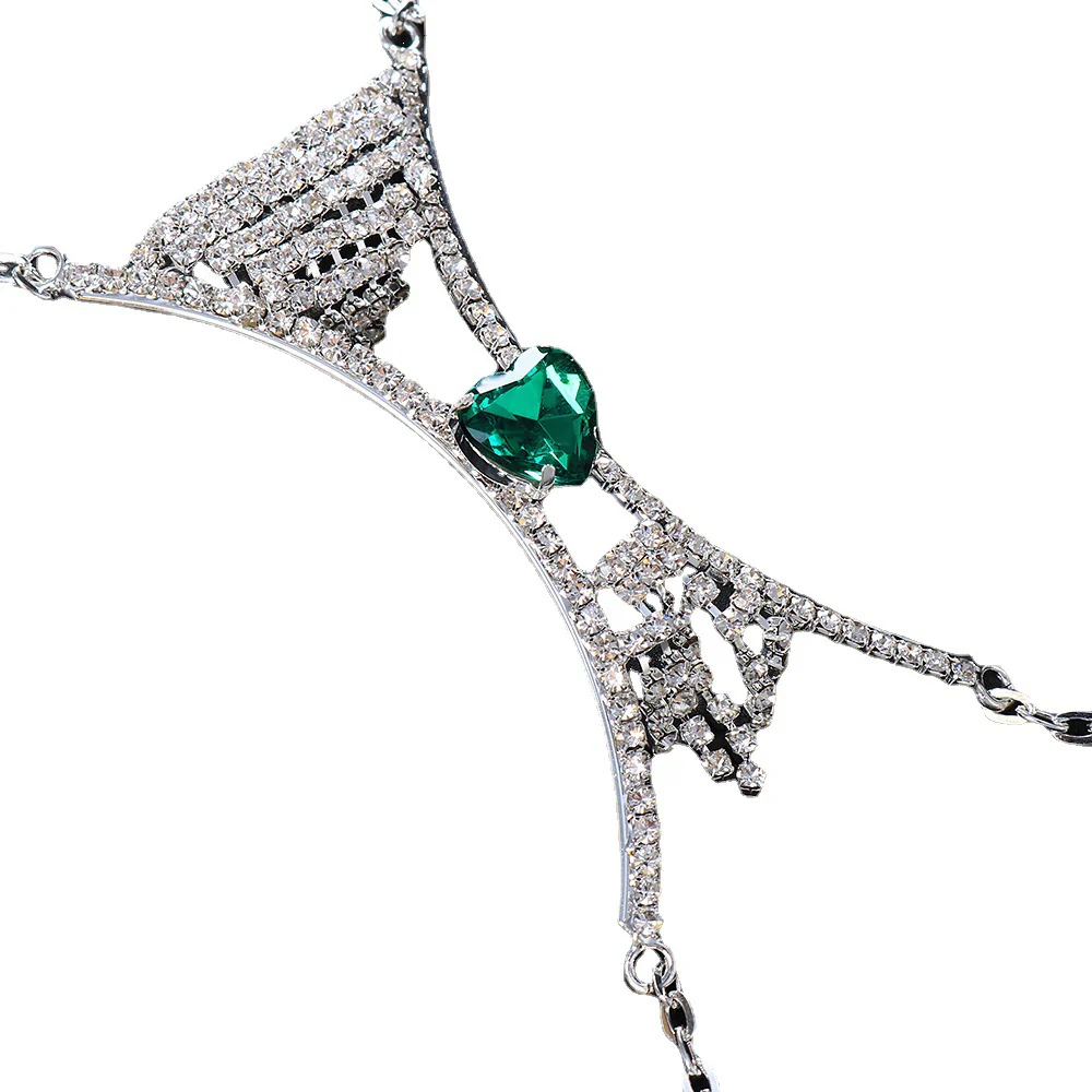 Diamond Rhinestone Chest Chains - Image 7