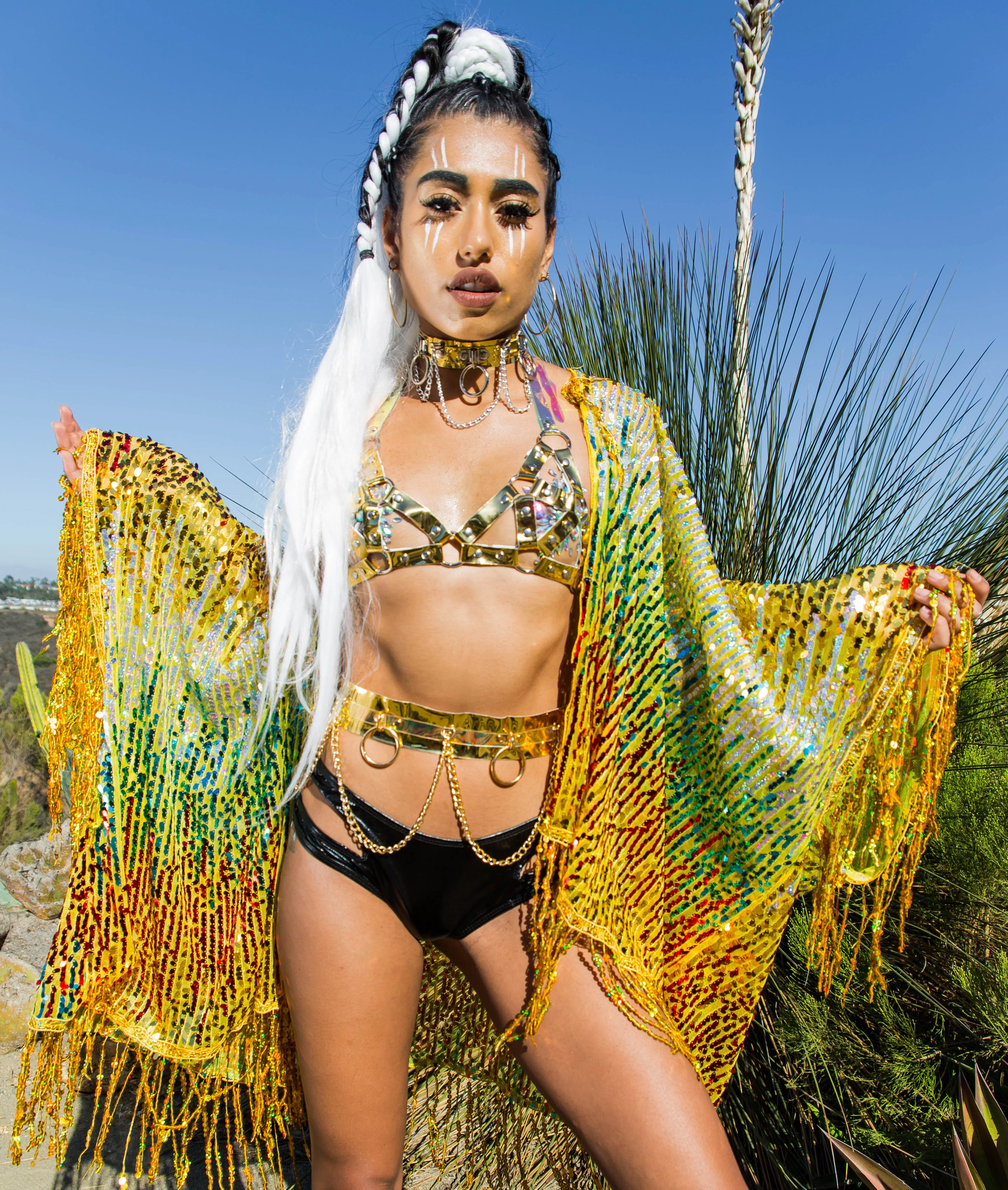 Disco Sequin Kimono - Palace - Image 6