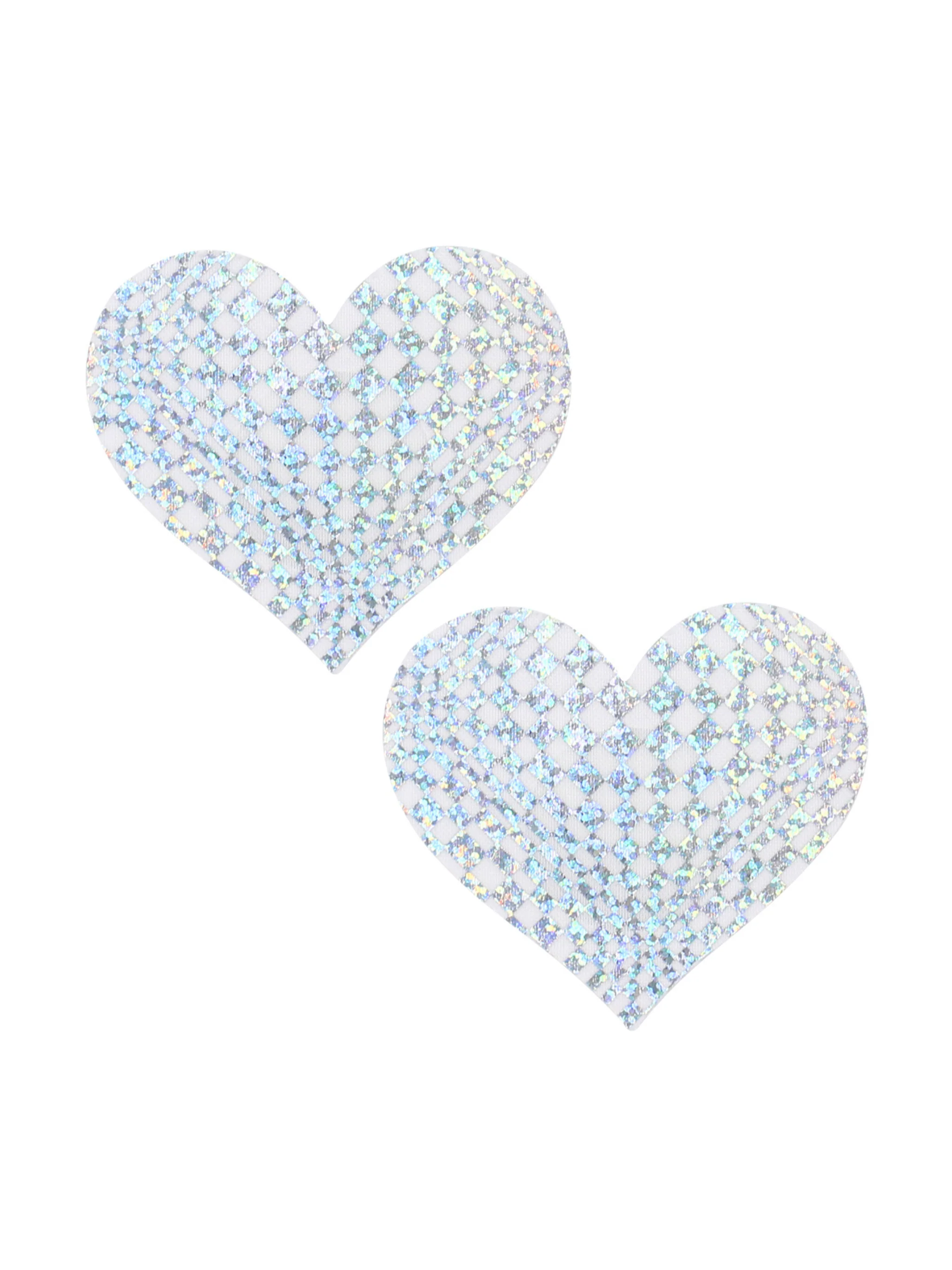 Fixie Holographic Heart Pasties