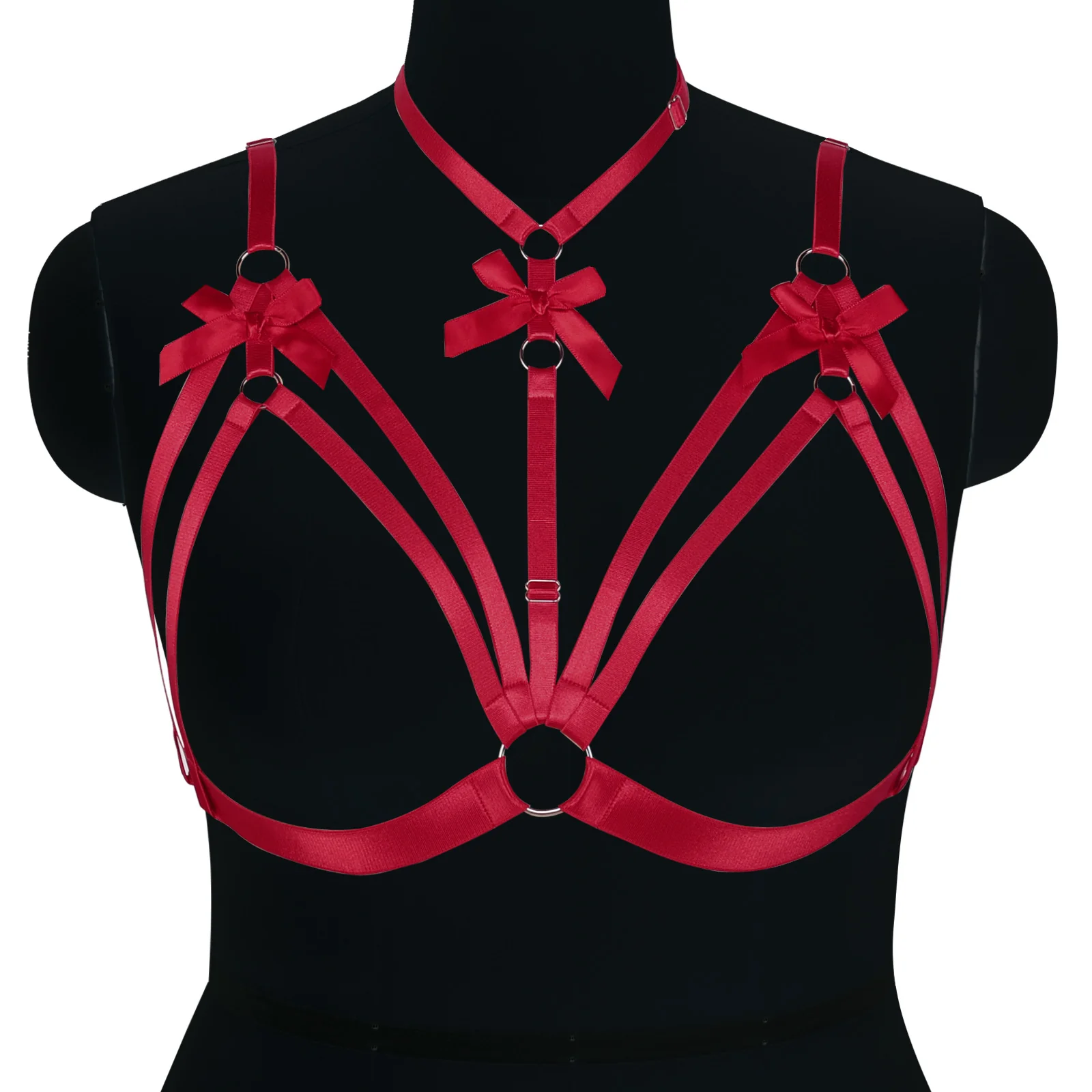 Bow Spandex Harness Top - Image 12