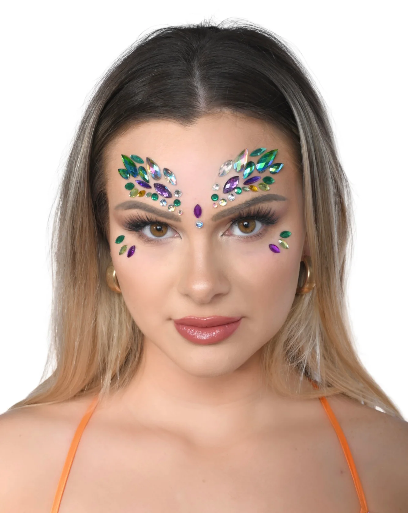 Forest Fairy Rhinestone Crystal Face Jewels