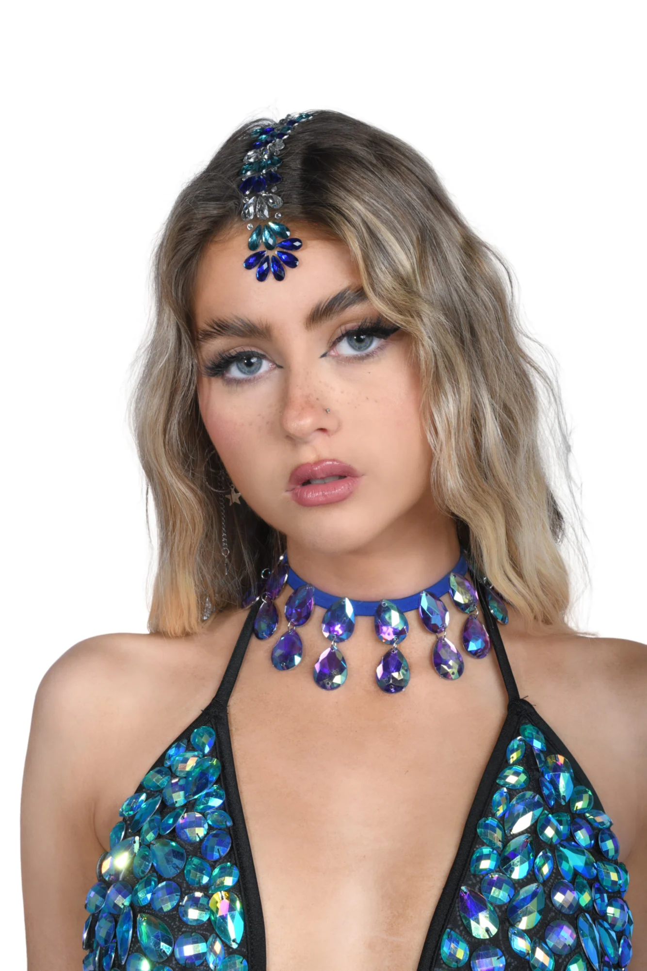 Forest Iridescent Hair Gem - Image 3