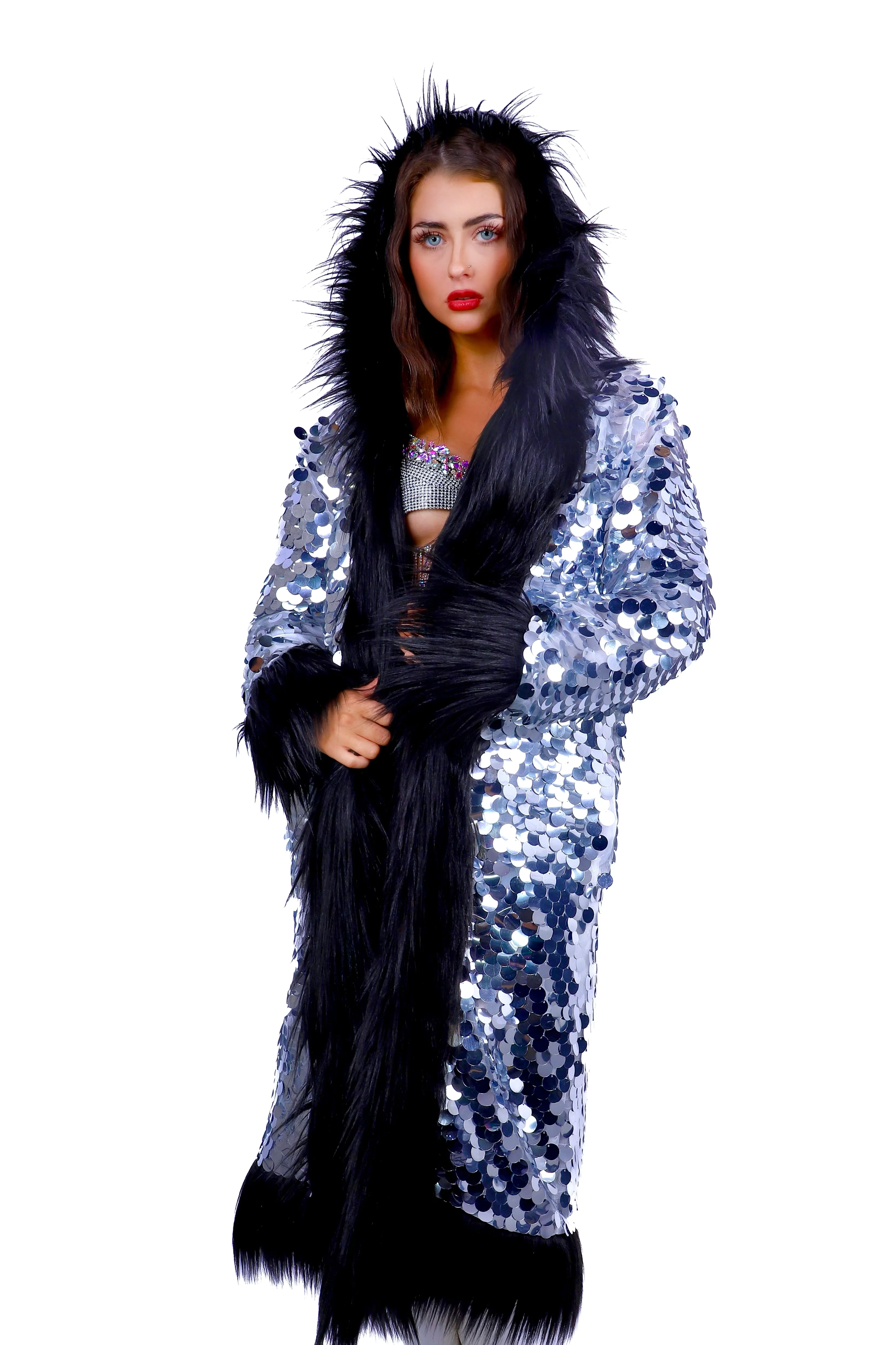 FULL OUTFIT- Forever Midnight Fuzzy Disco (3 pcs) - Image 2