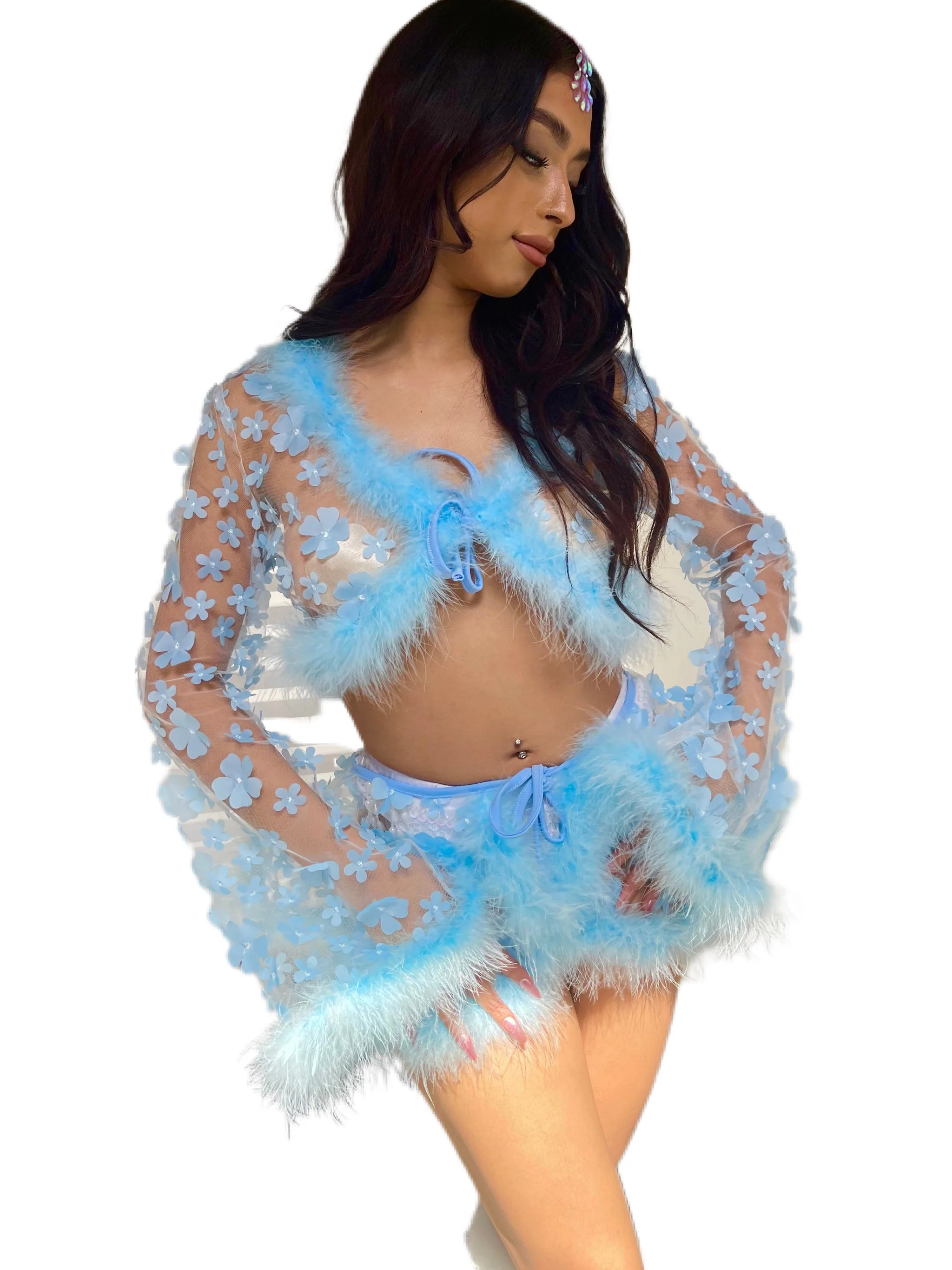FULL OUTFIT - Blue Blossom - Image 5