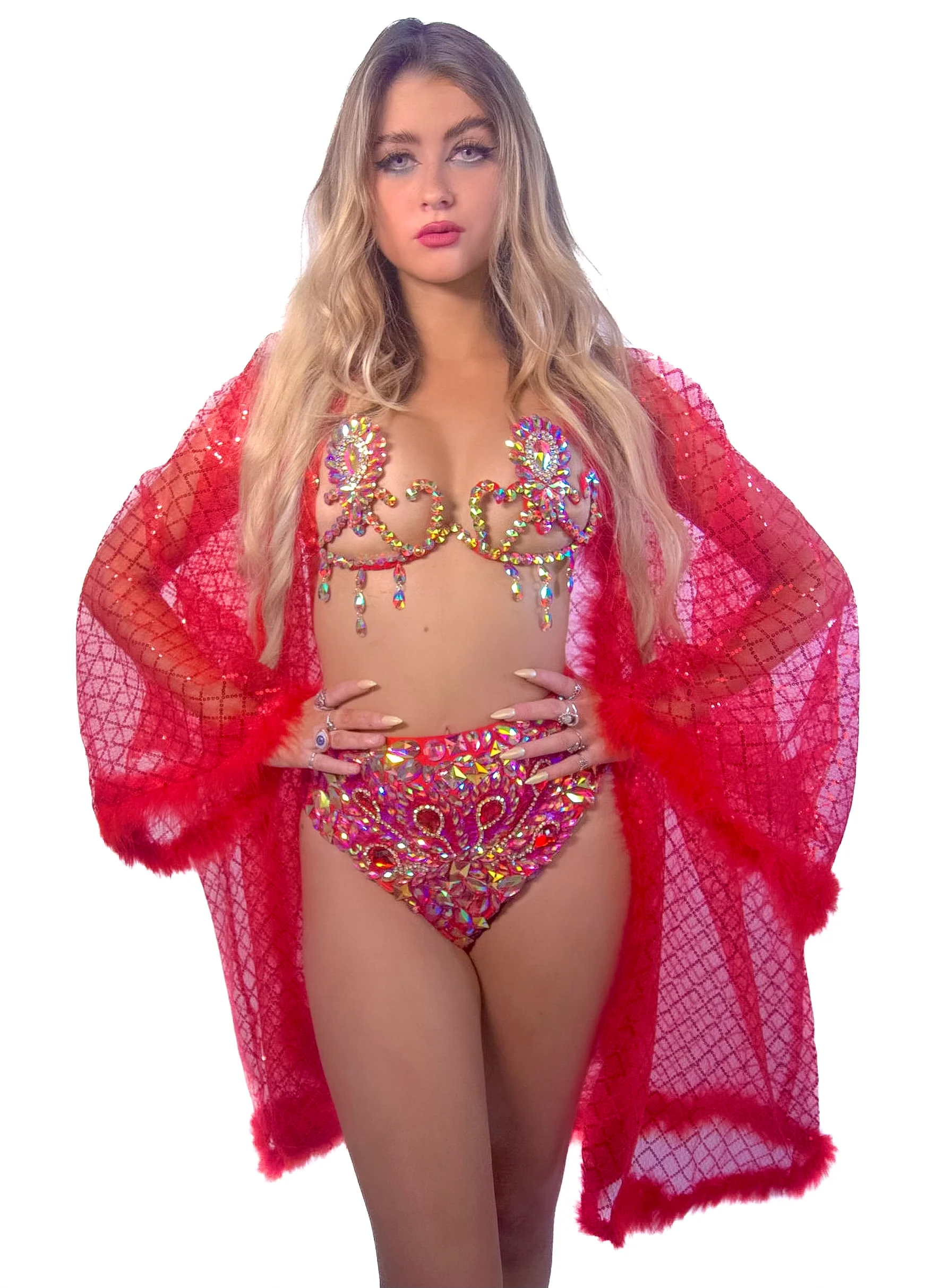 FULL OUTFIT- Cherry Sparkle - Image 3