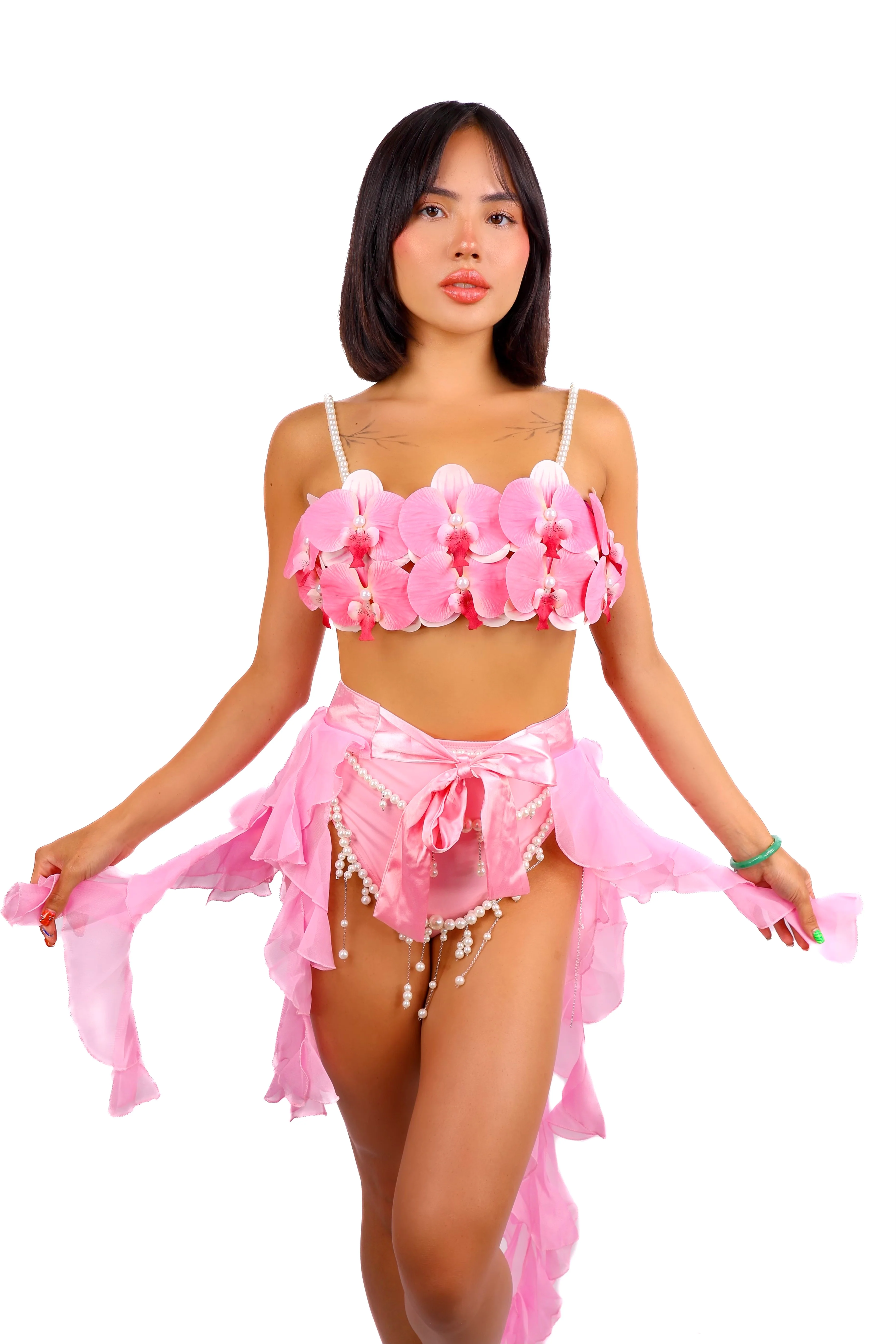 FULL OUTFIT- Pink Lotus Princess (4 pcs) - Image 2