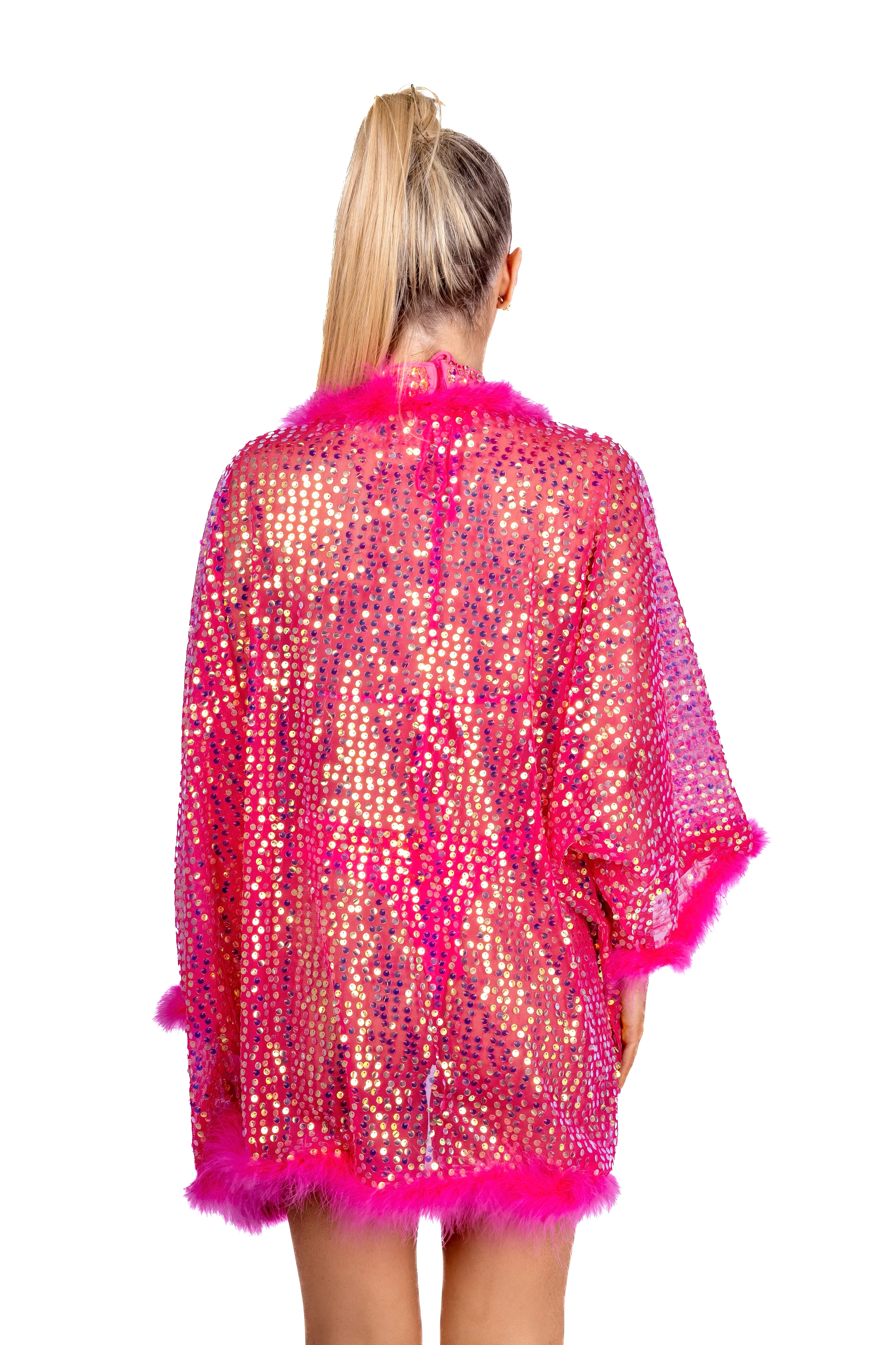 FULL OUTFIT- Coral Sequin (4 pcs) - Image 3