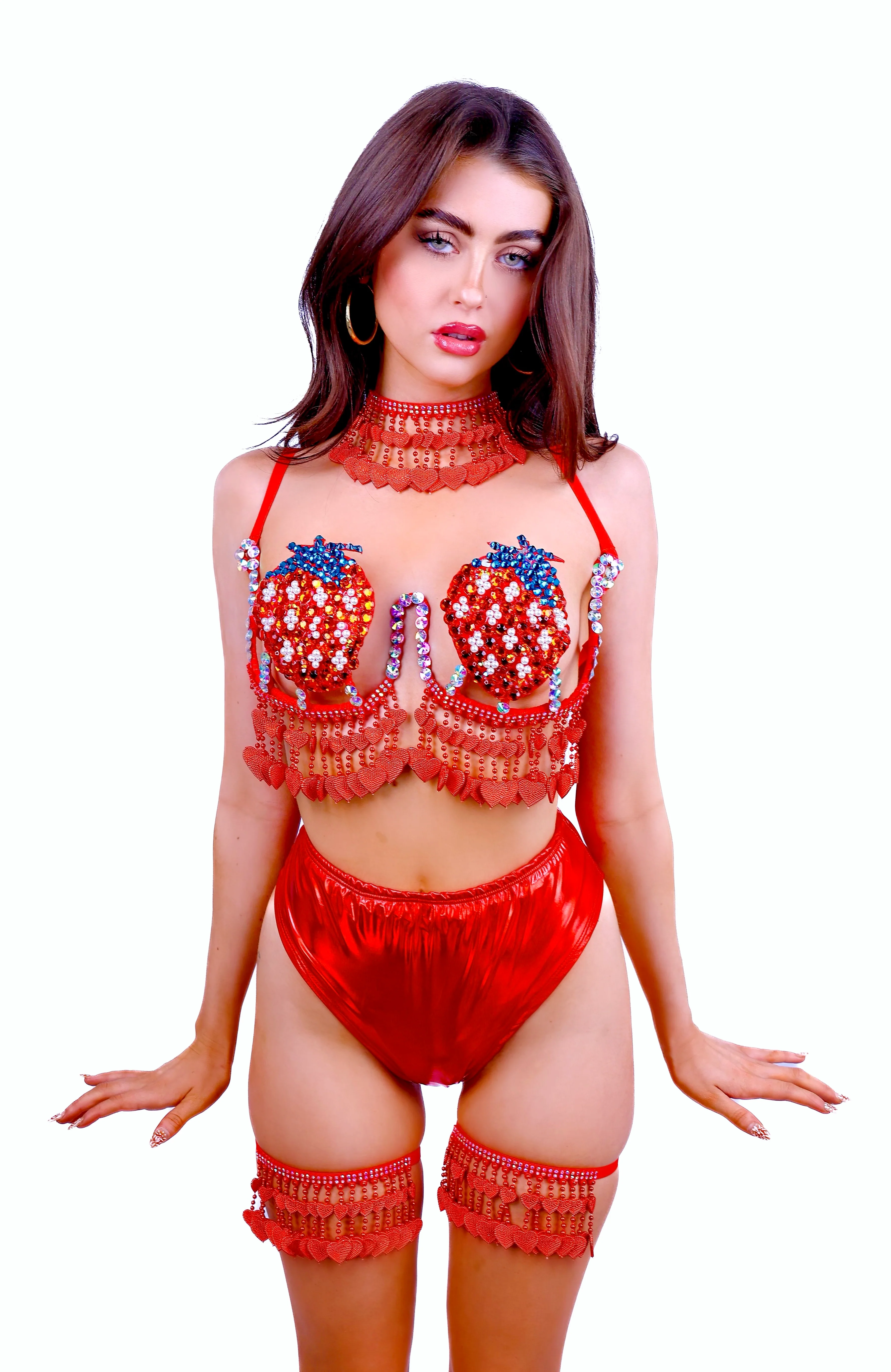 FULL OUTFIT-Strawberry Fields (5 pcs)