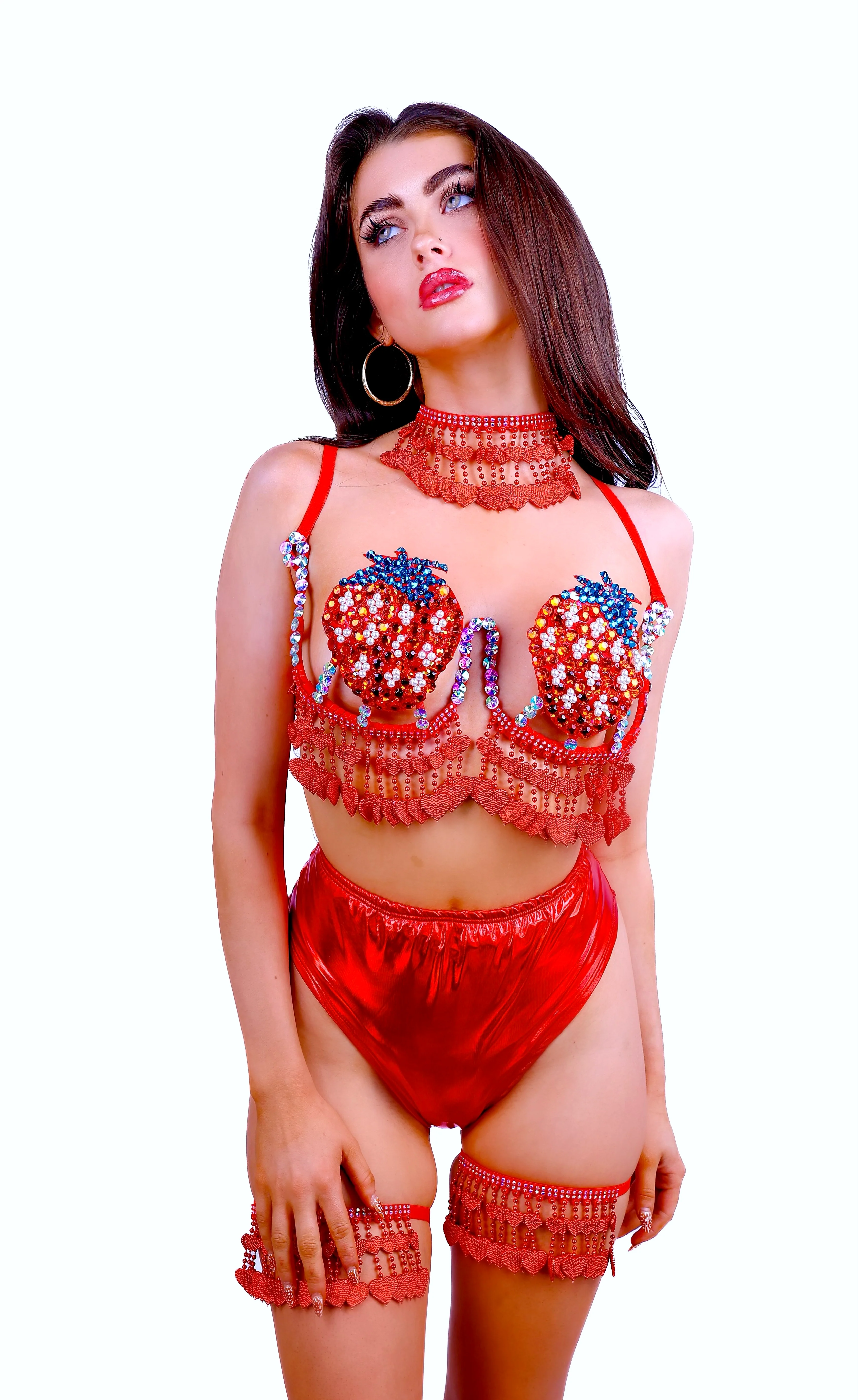 FULL OUTFIT-Strawberry Fields (5 pcs) - Image 3